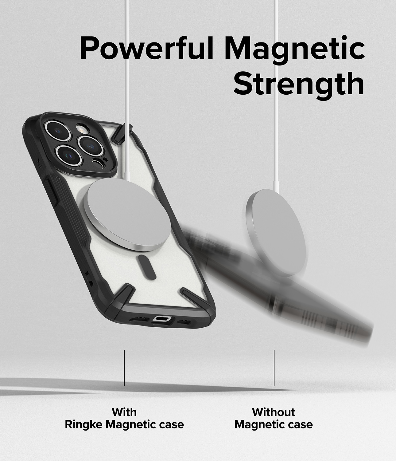 iPhone 15 Pro Fusion X MagSafe Skal, svart