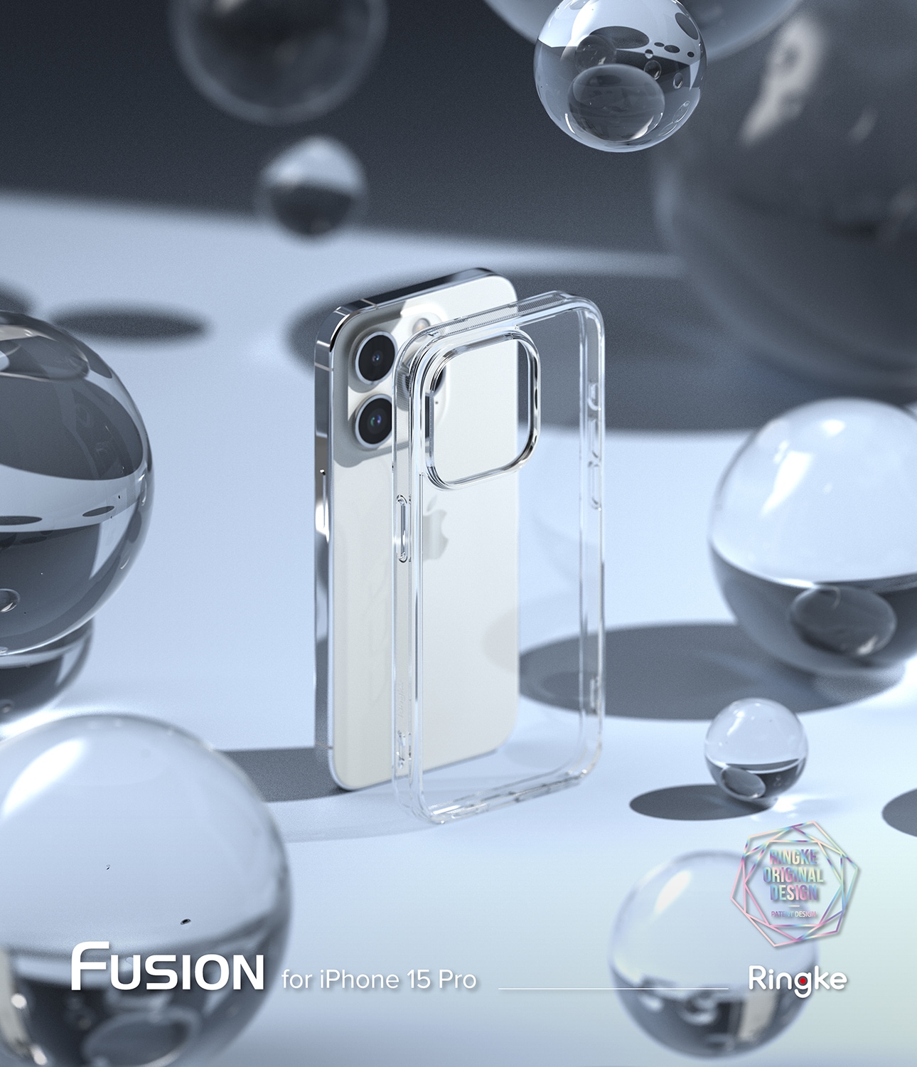 iPhone 15 Pro Fusion skal, Genomskinlig