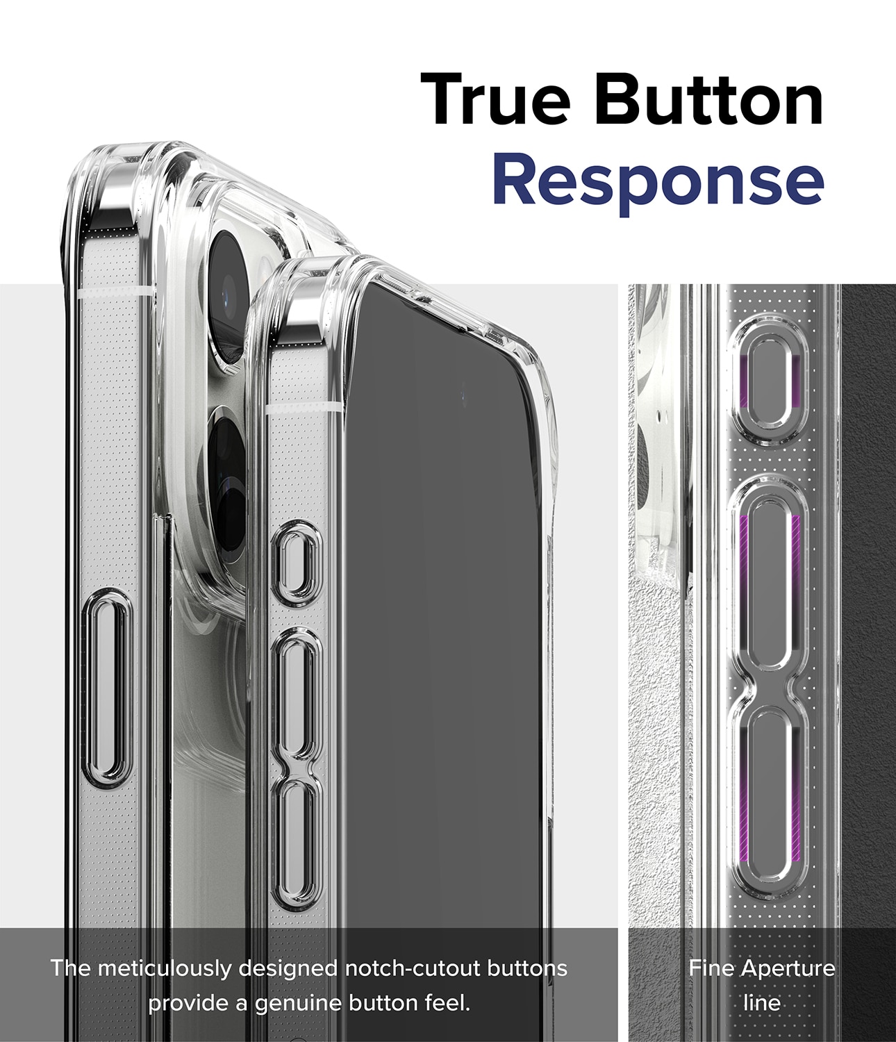 iPhone 15 Pro Fusion skal, genomskinlig