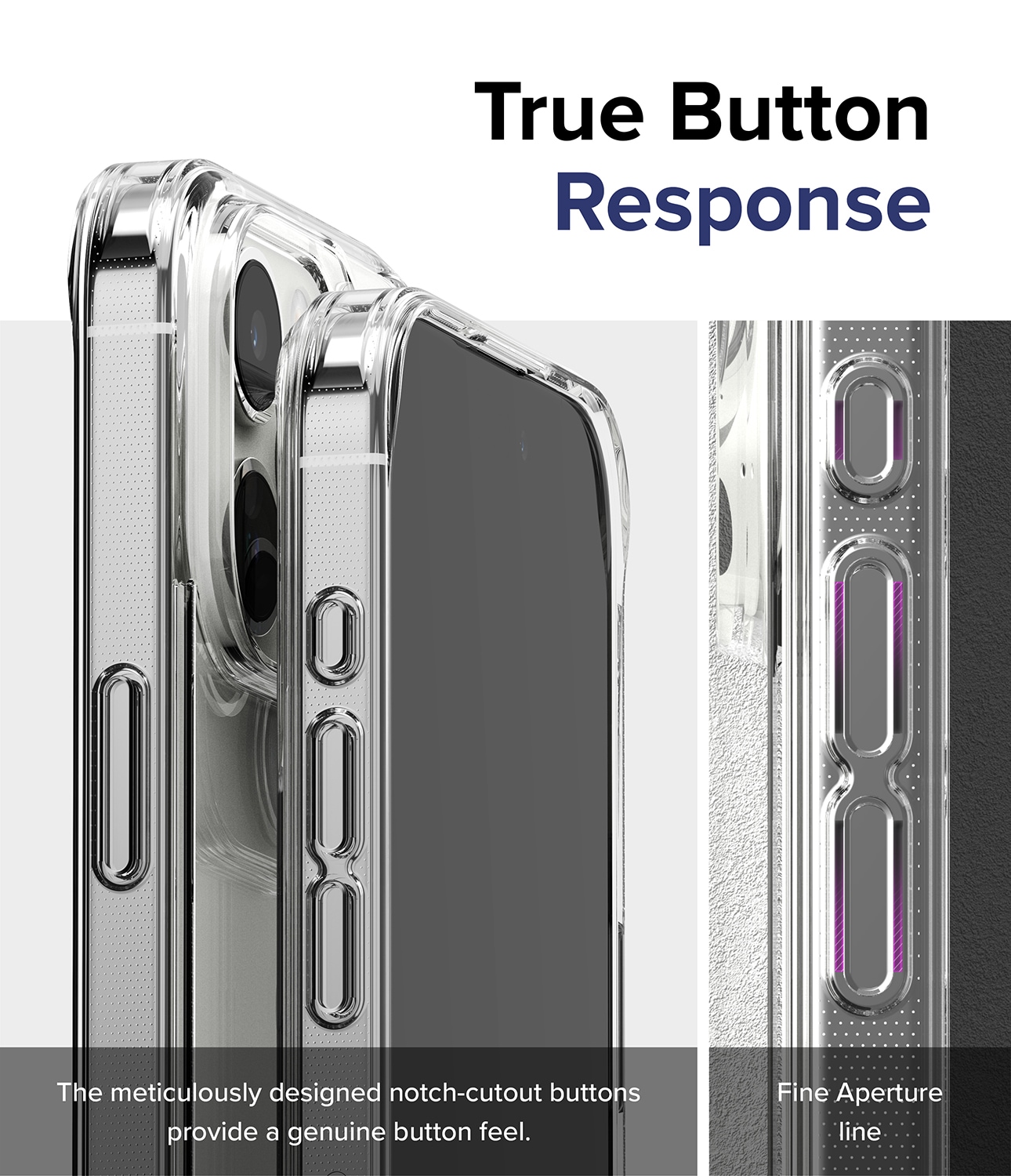 iPhone 15 Pro Fusion skal, Genomskinlig