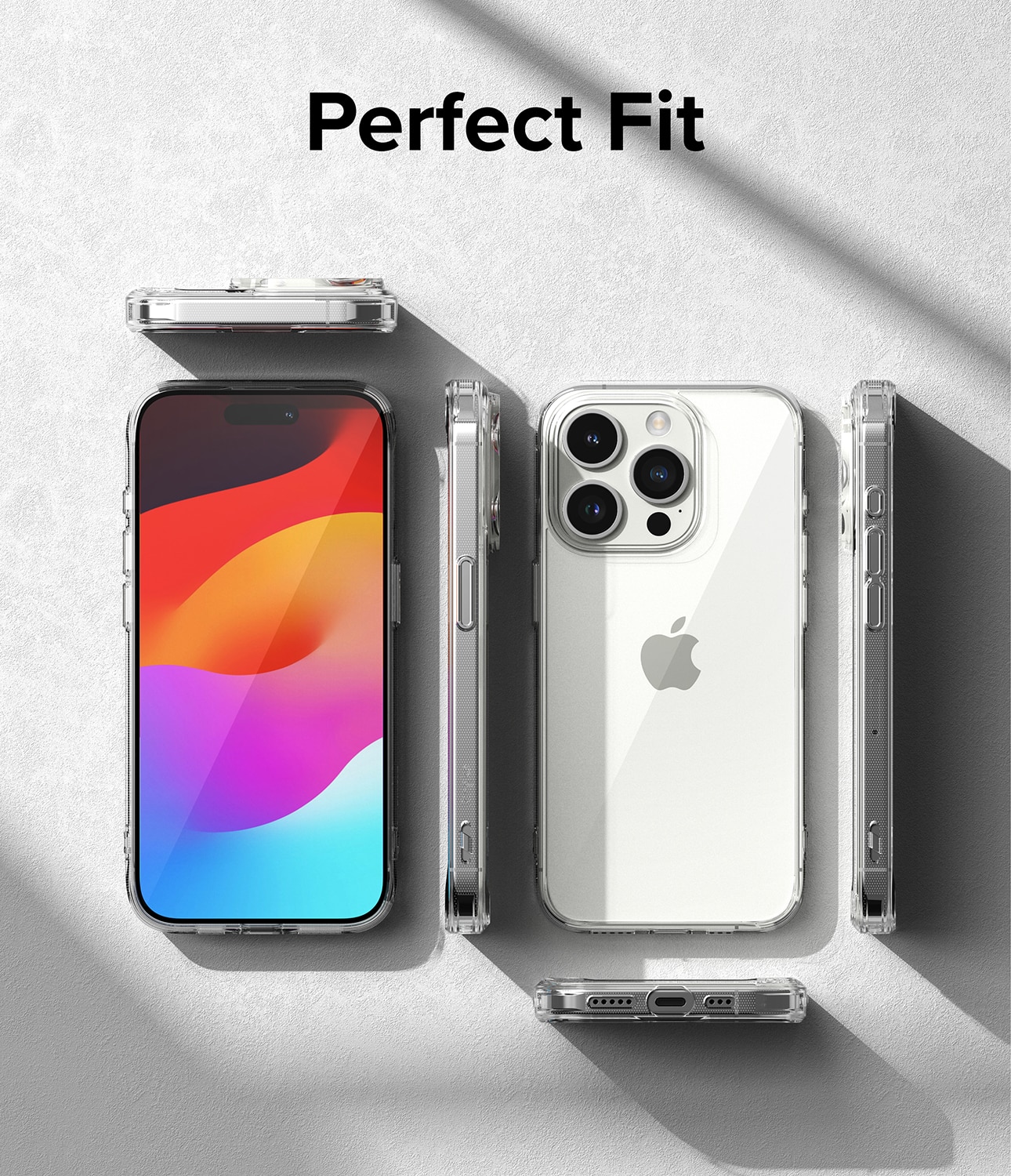 iPhone 15 Pro Max Fusion skal, genomskinlig
