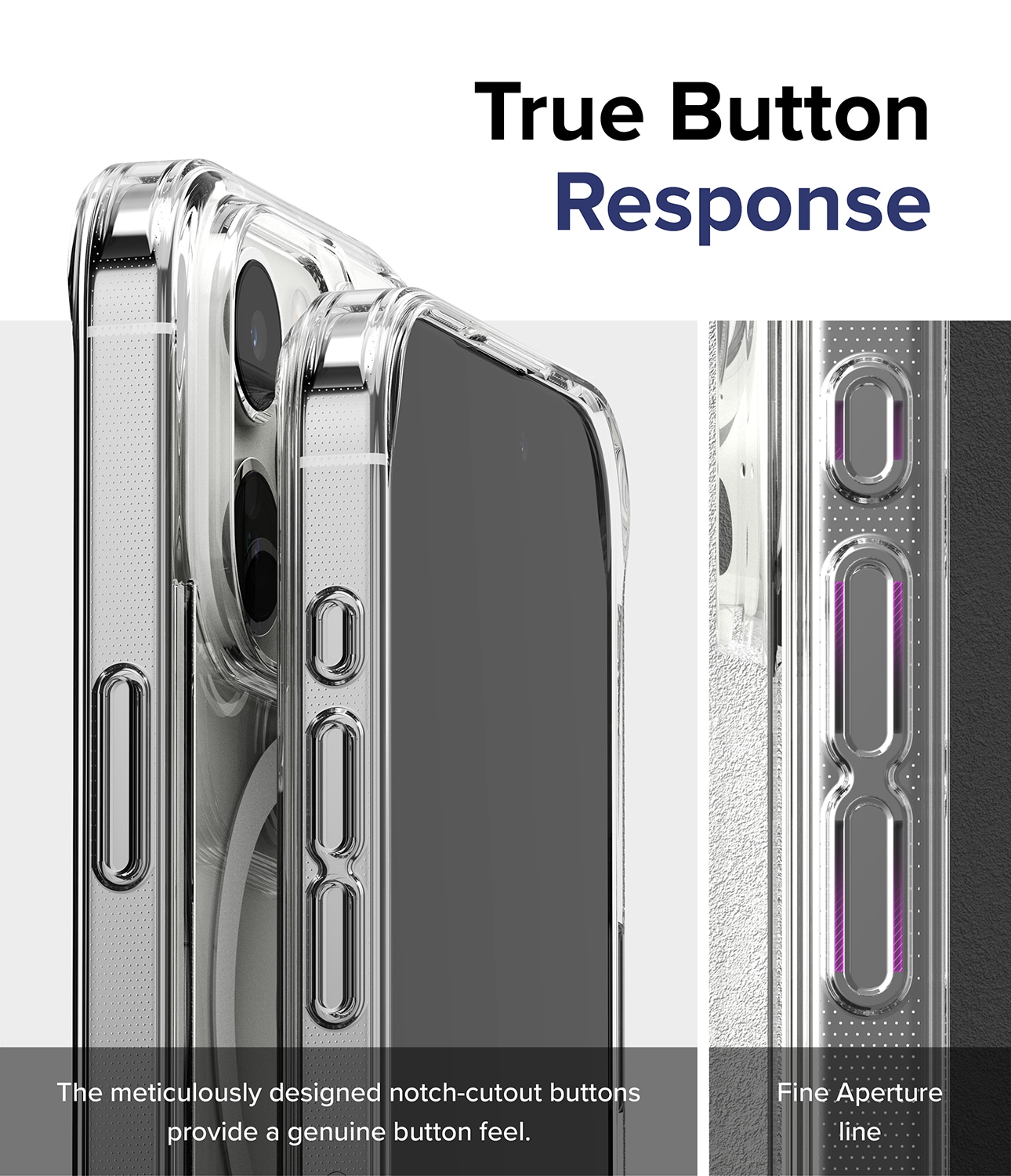 iPhone 15 Pro Fusion MagSafe Skal, Genomskinlig