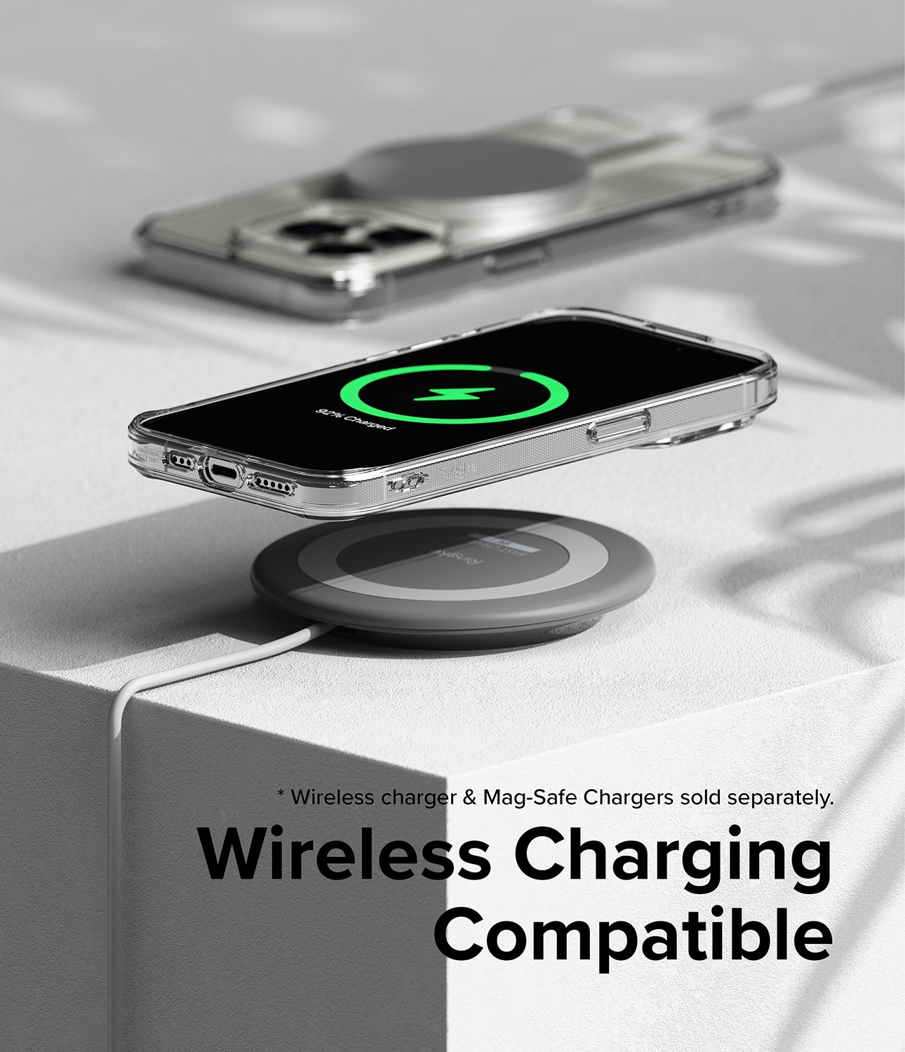 iPhone 15 Pro Fusion MagSafe Skal, Matt transparent
