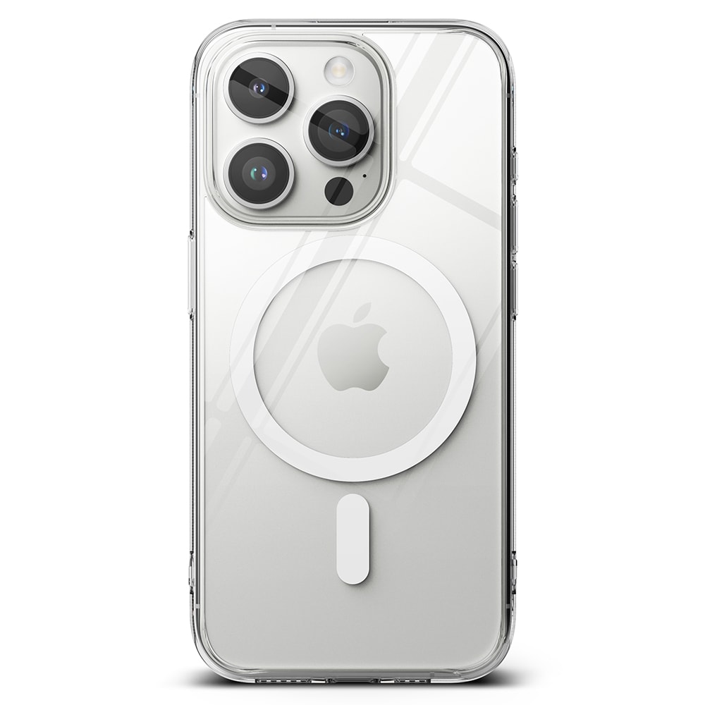 iPhone 15 Pro Fusion MagSafe Skal, Genomskinlig