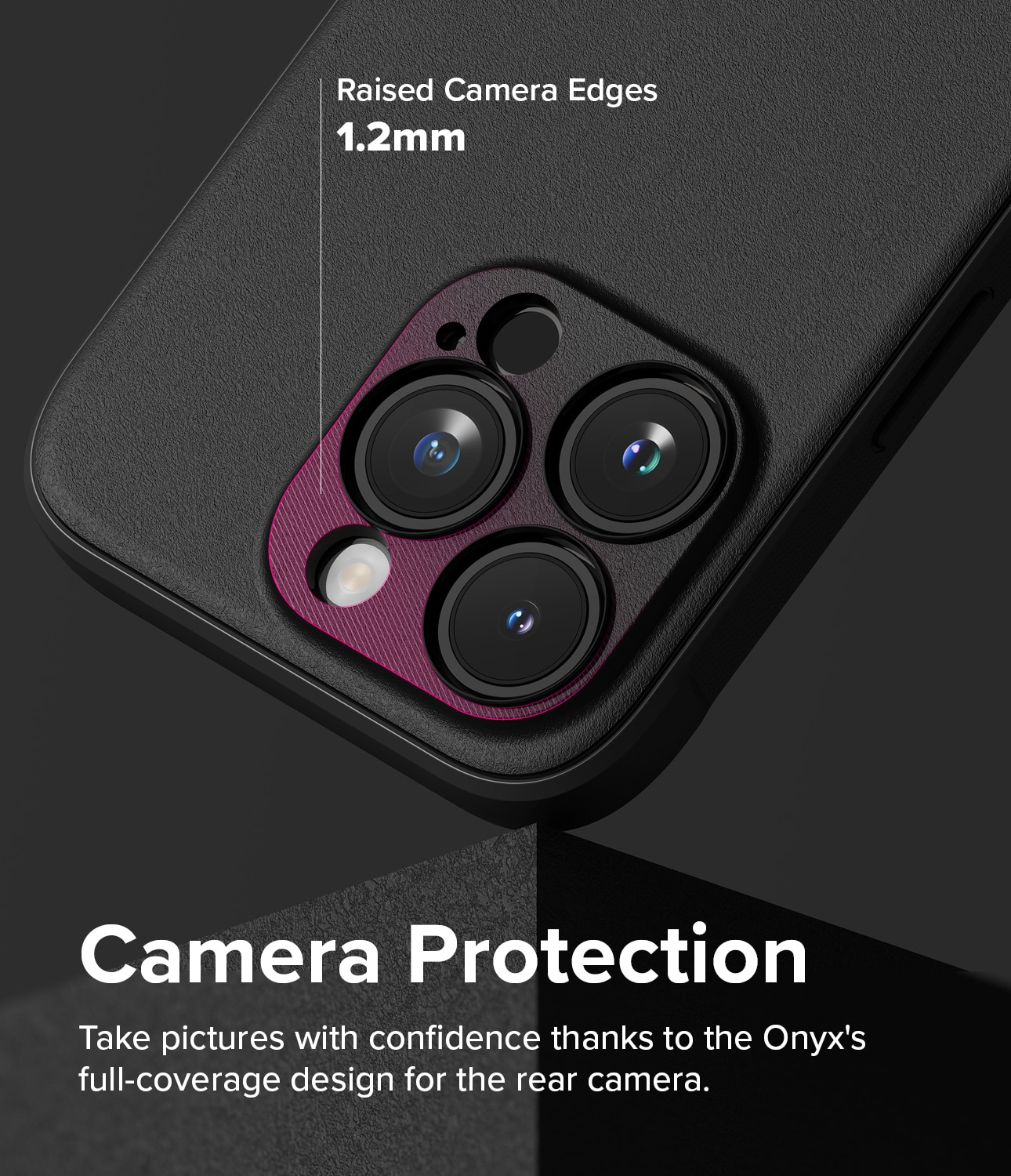 iPhone 15 Pro Onyx Skal, svart