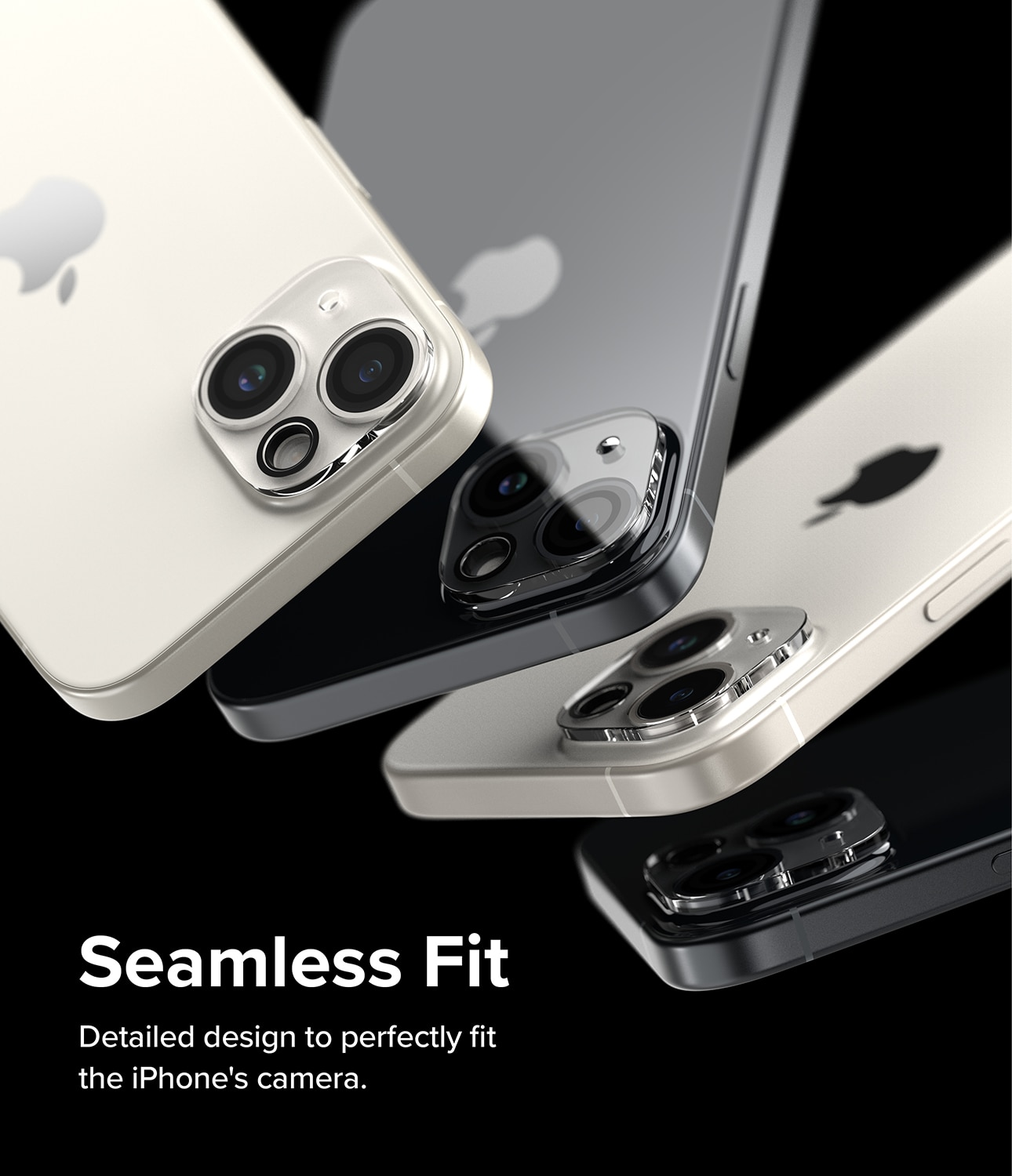 iPhone 15 Kameraskydd i glas (2-pack)