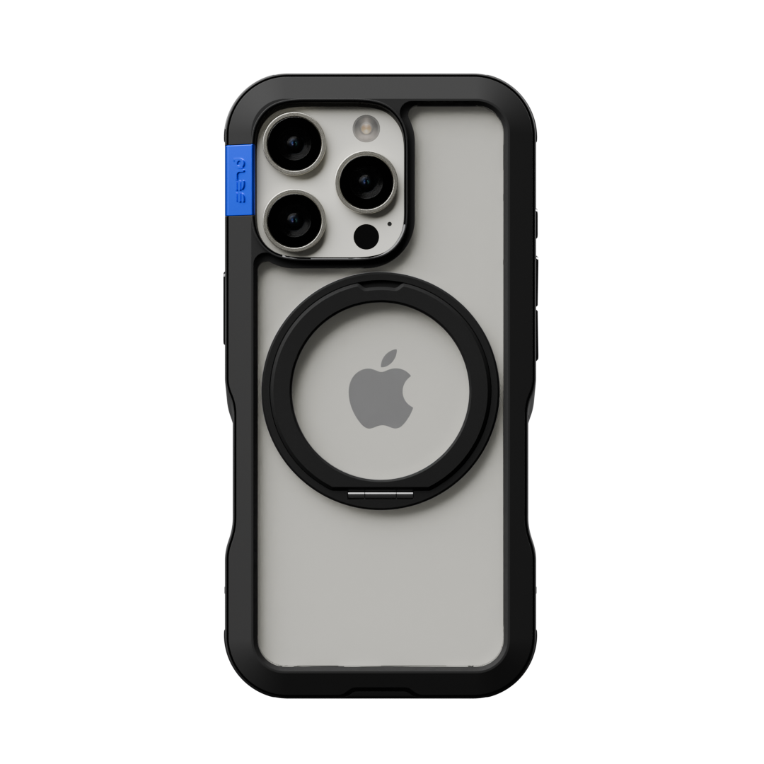 iPhone 16 Pro Max Arche MagSafe Skal med ställ Matte Black