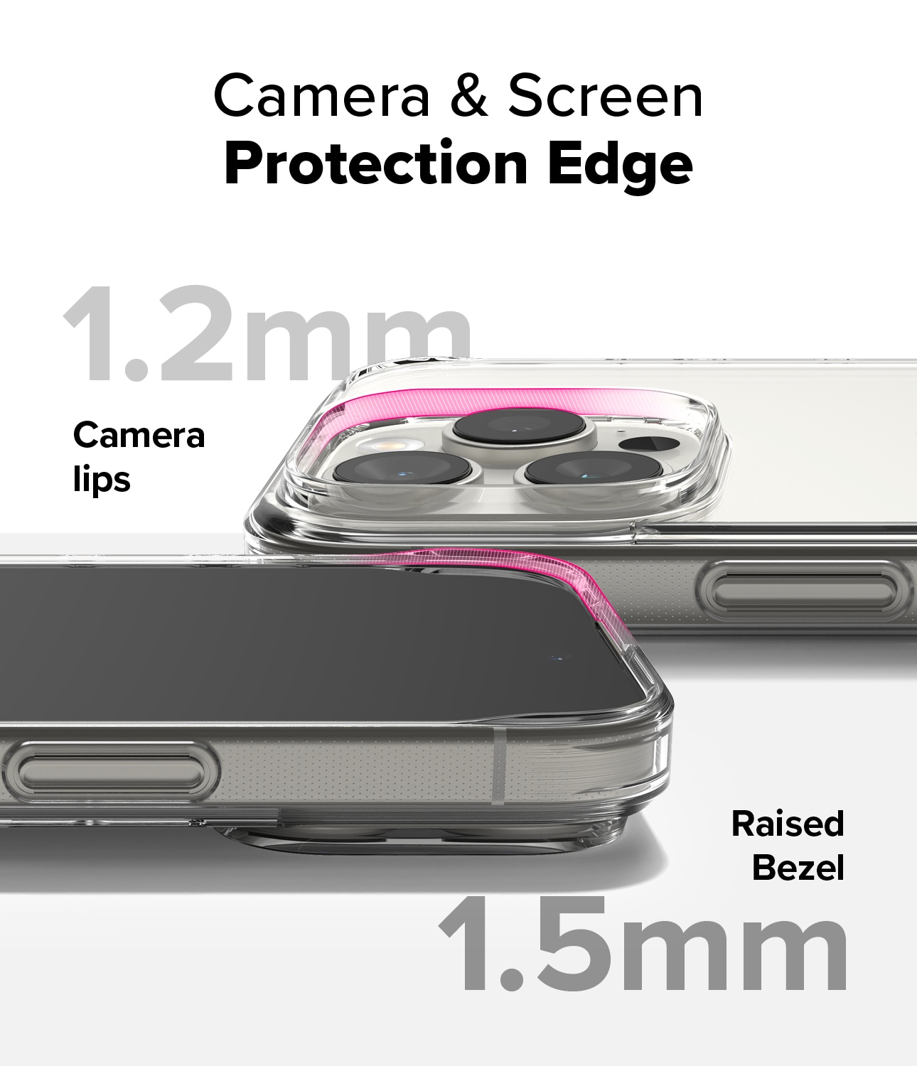 iPhone 16 Pro Max Fusion skal, Genomskinlig