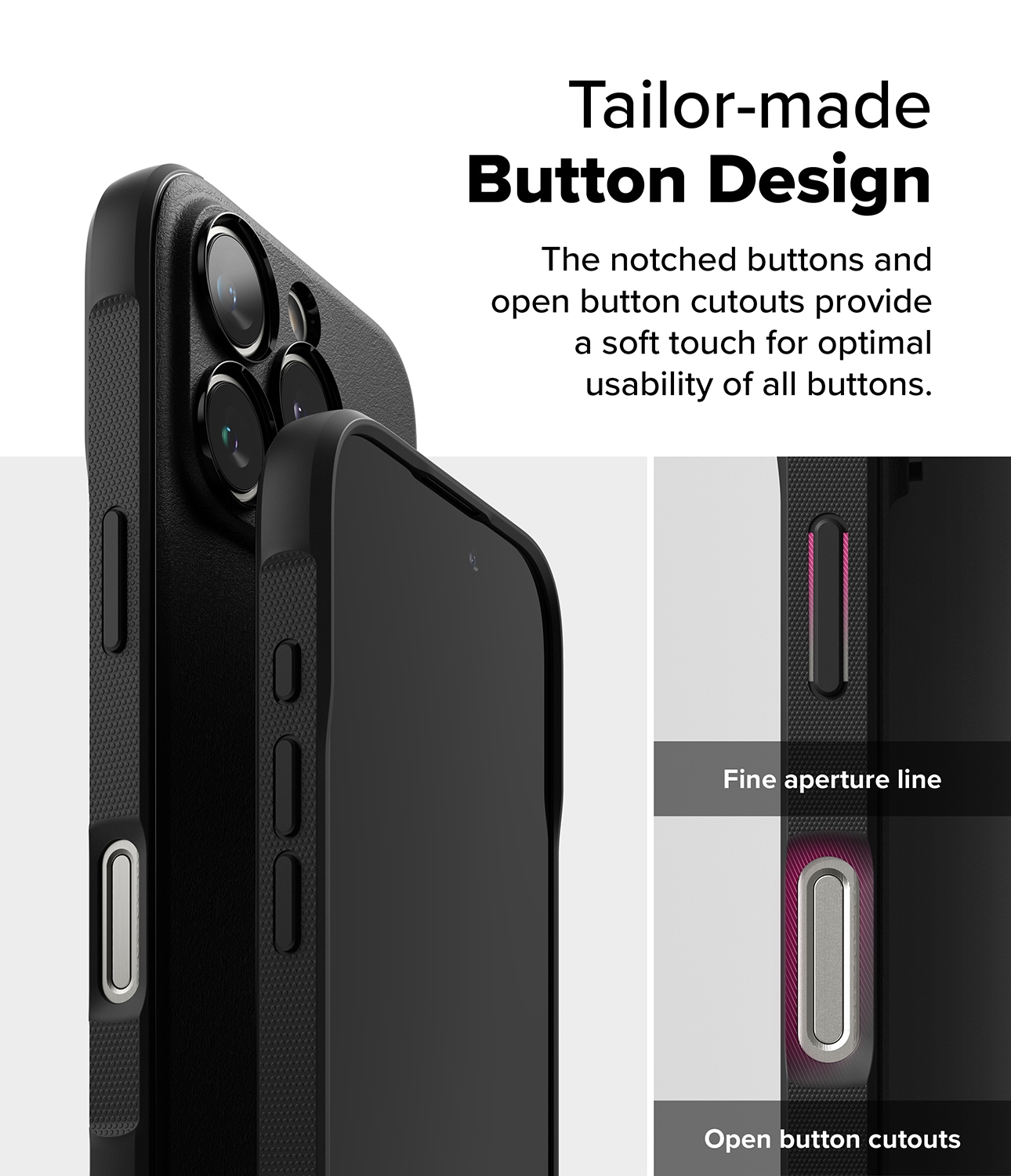 iPhone 16 Pro Max Onyx Skal, Black