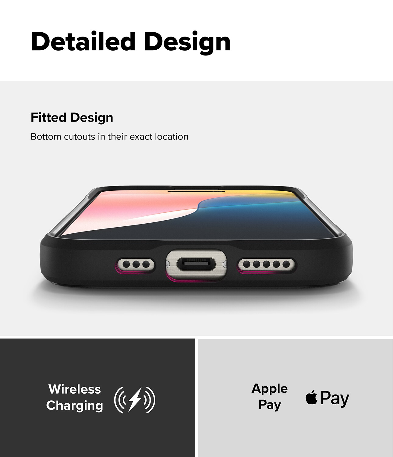 iPhone 16 Pro Max Onyx Skal, Black