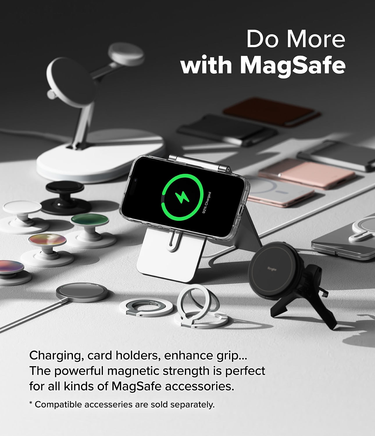 iPhone 16 Plus Fusion MagSafe Skal, Genomskinlig