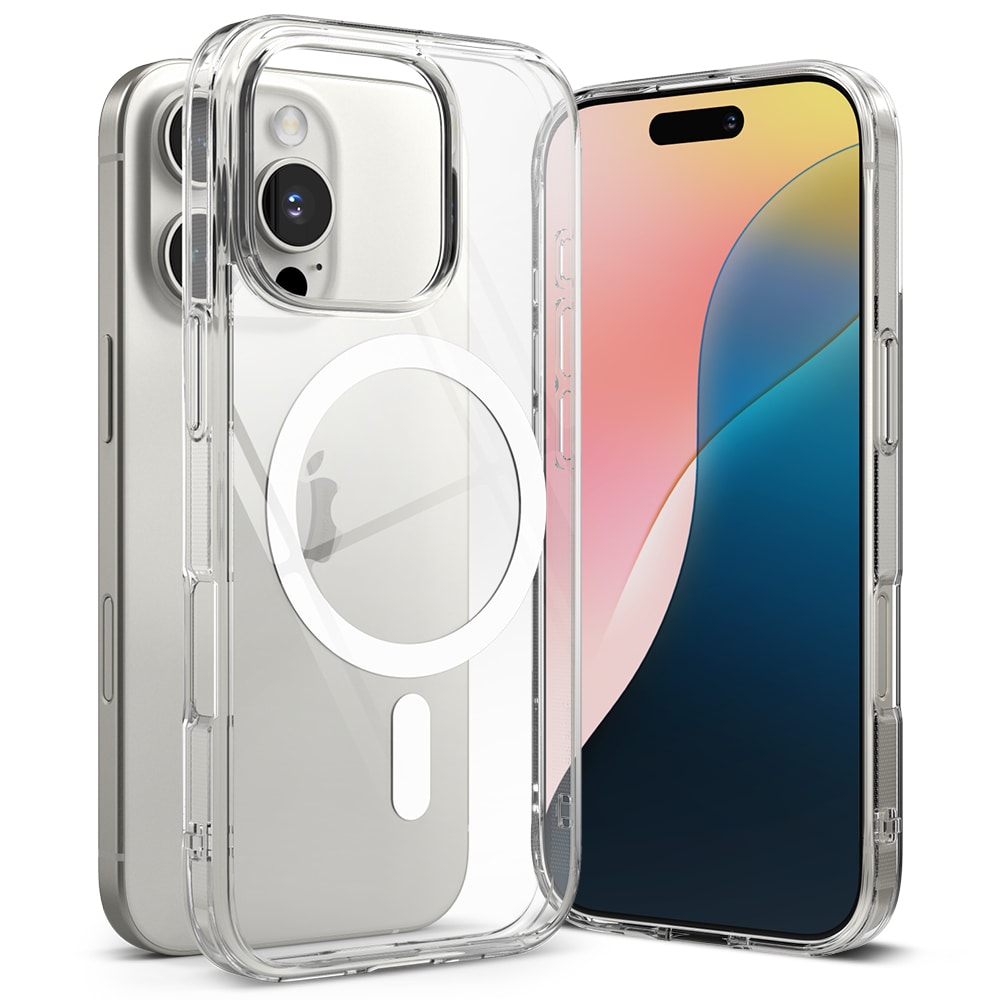 iPhone 16 Pro Fusion MagSafe Skal, Genomskinlig