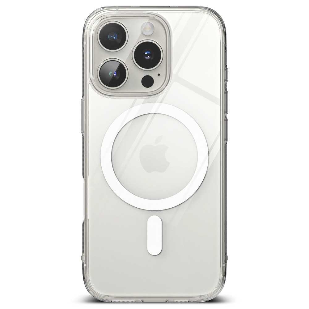 iPhone 16 Pro Fusion MagSafe Skal, Genomskinlig