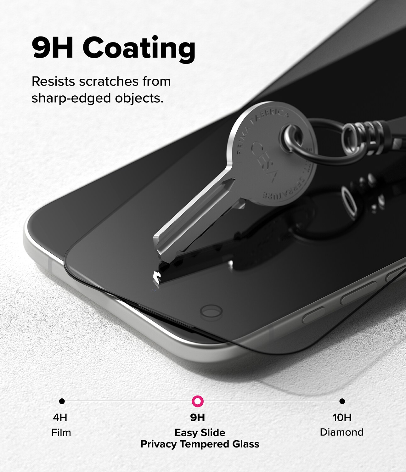 iPhone 17 Air Anti-spy Skärmskydd i glas med monteringsram (2-pack)