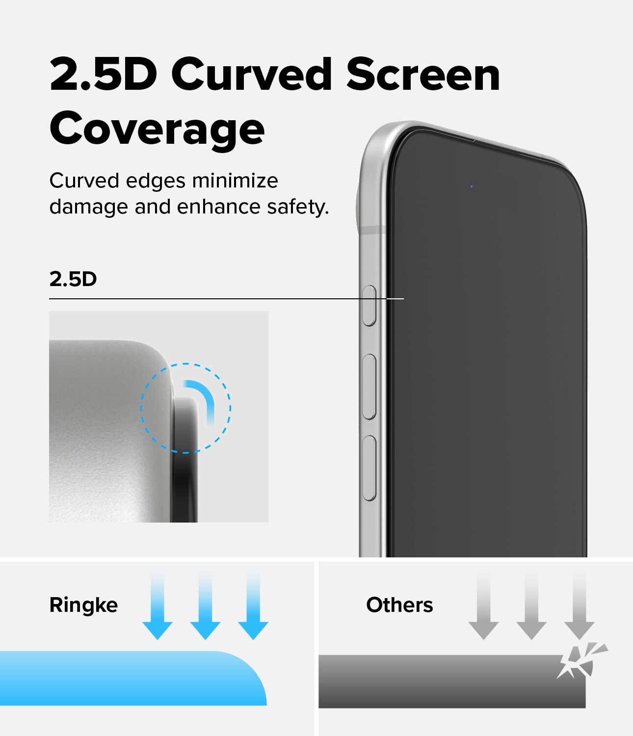 iPhone 17 Air Skärmskydd i glas med monteringsram (2-pack)