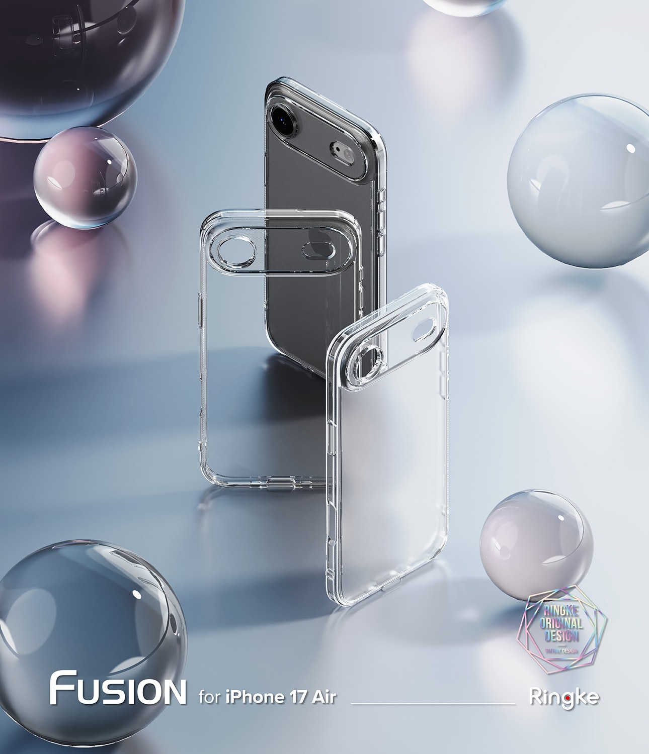 iPhone 17 Air Fusion skal, Clear