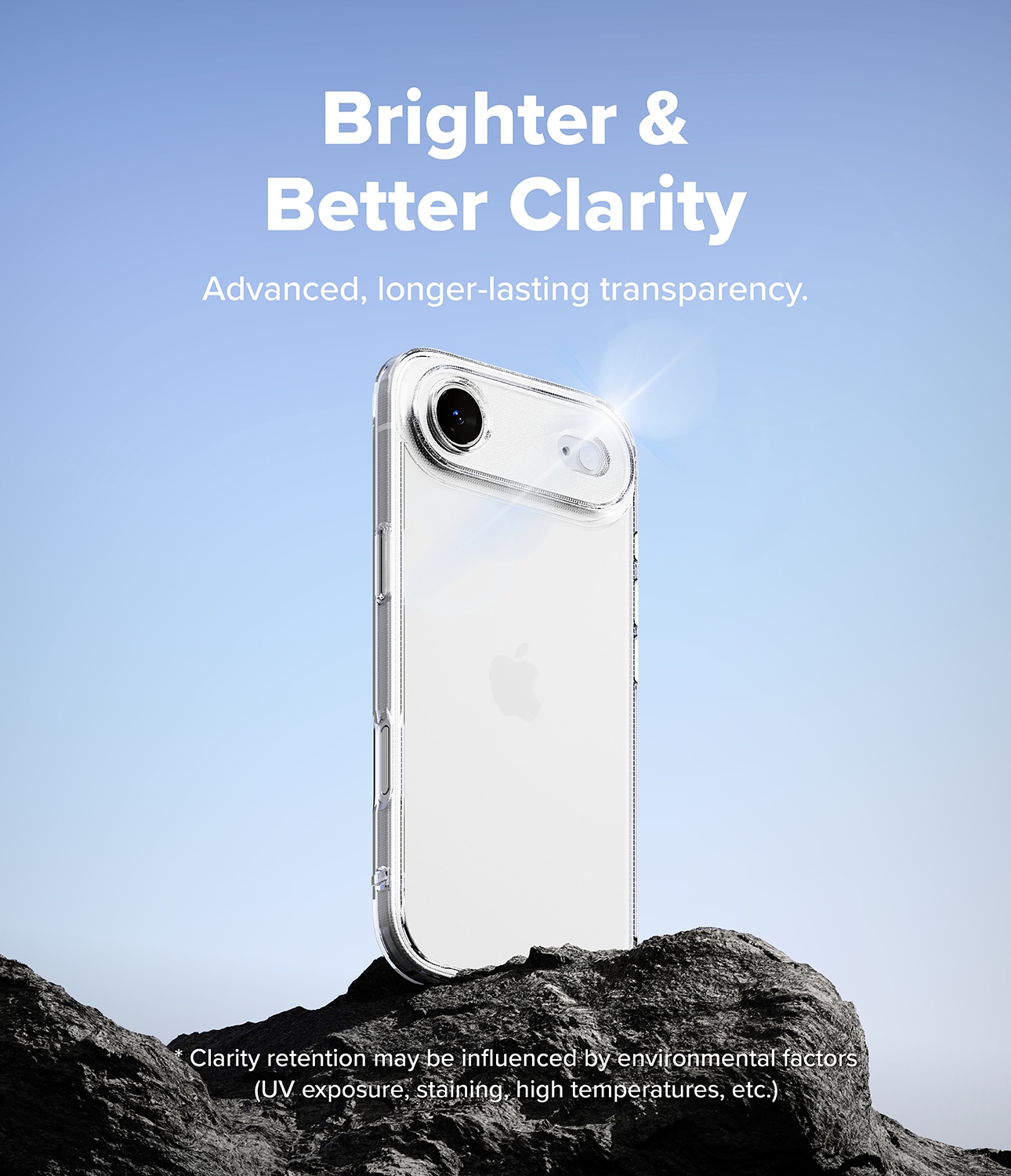 iPhone 17 Air Fusion skal, Clear