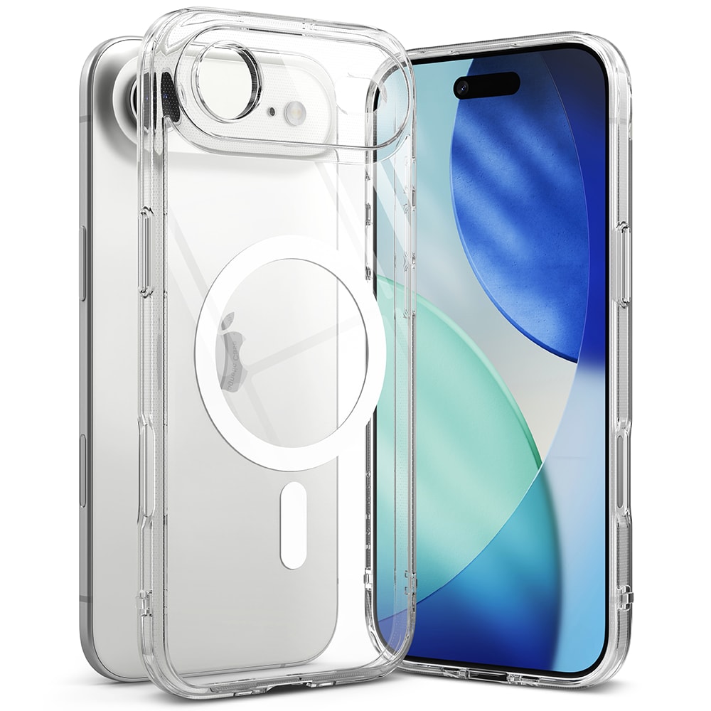 iPhone 17 Air Fusion MagSafe Skal, Genomskinlig