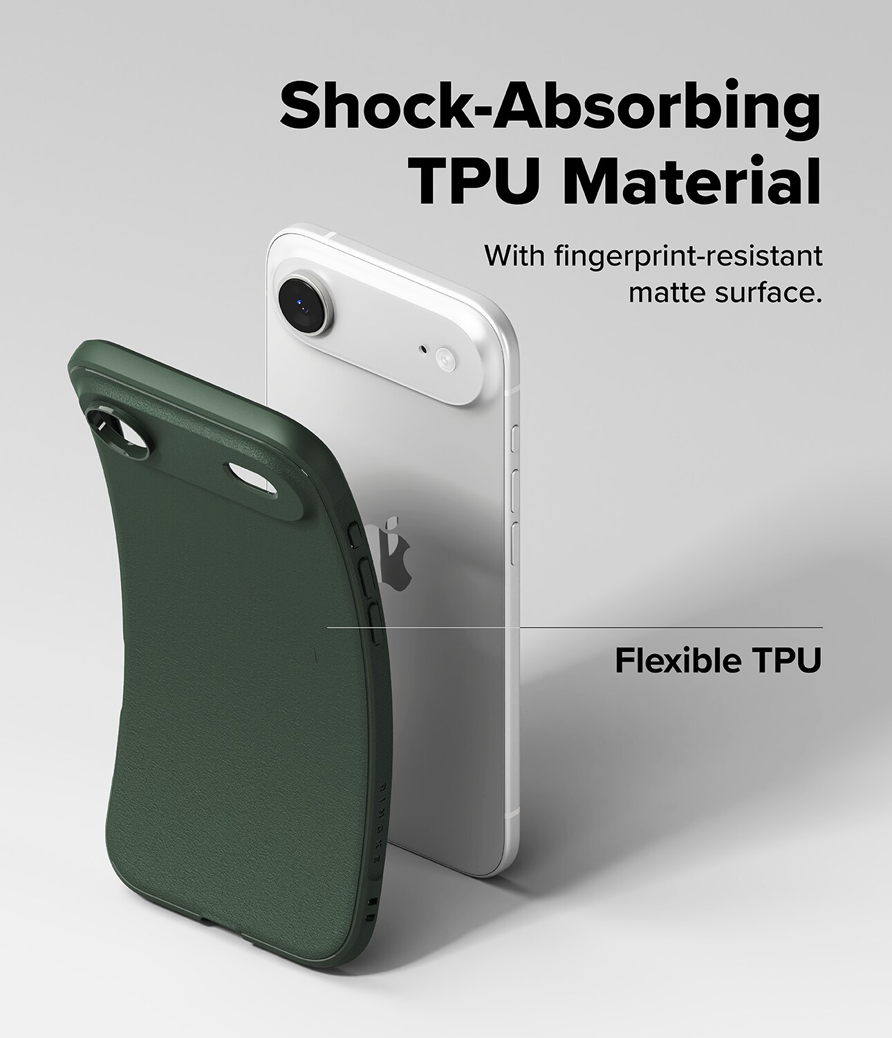 iPhone 17 Air Onyx Skal, Dark Green