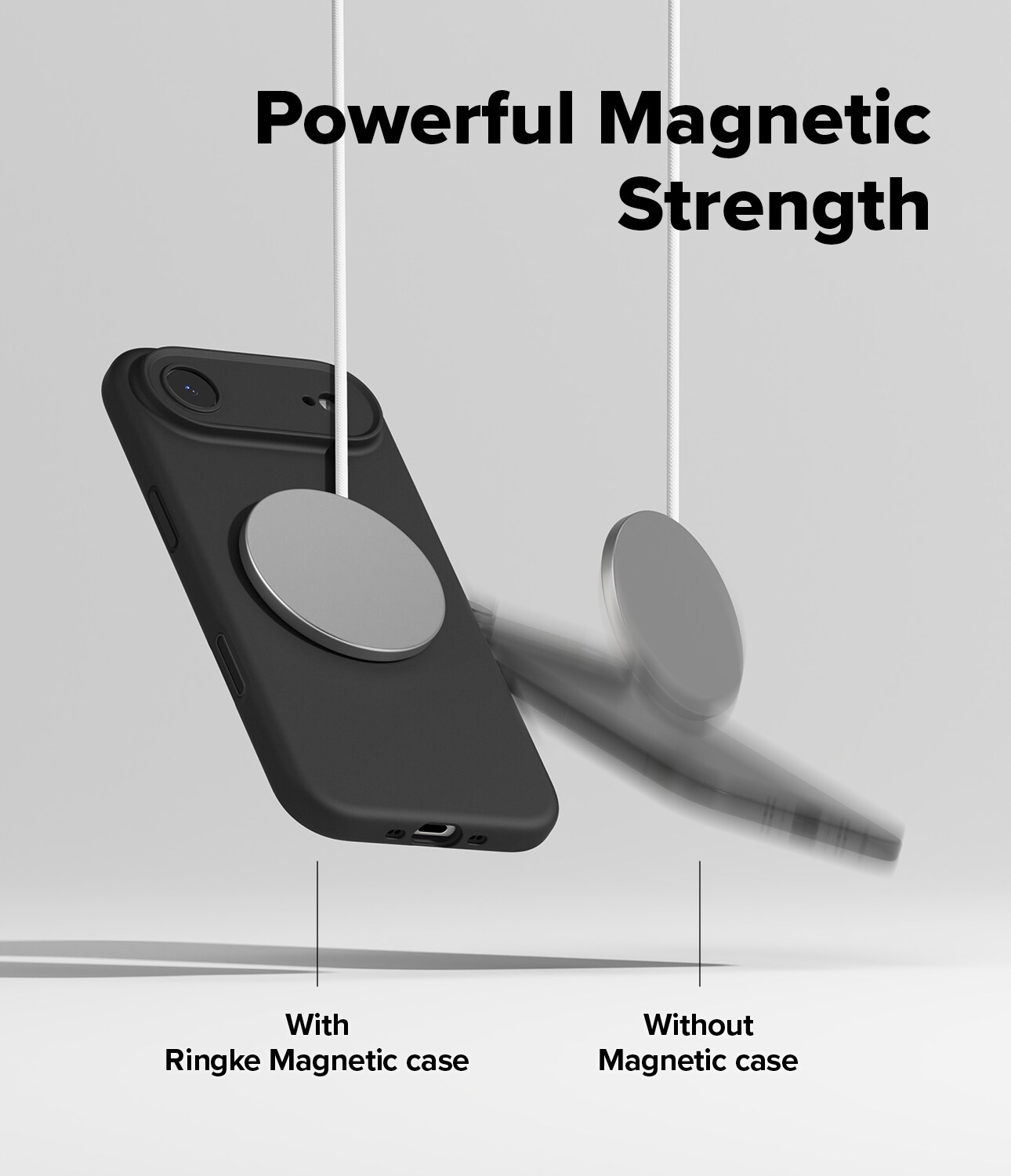 iPhone 17 Air MagSafe silikonskal, Black