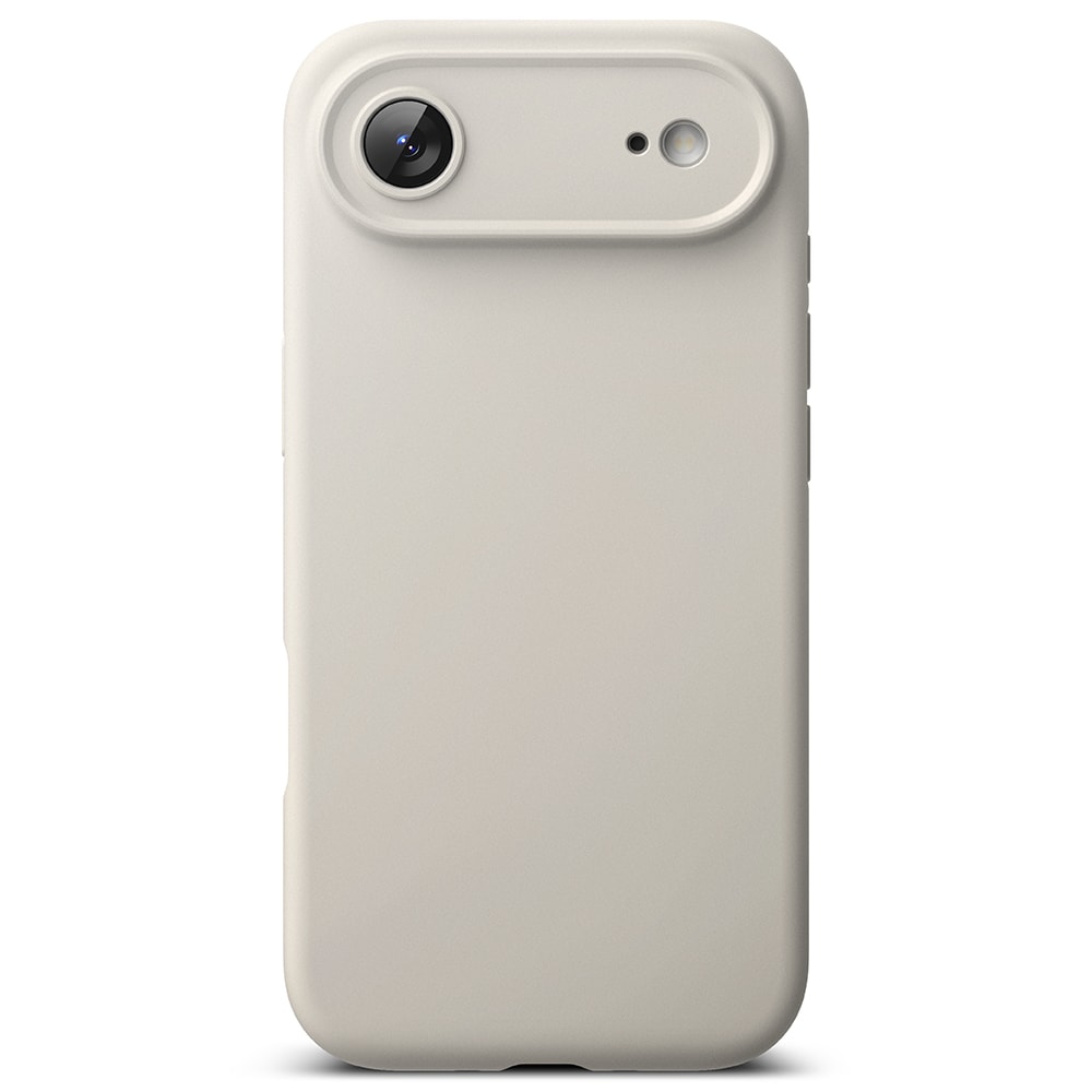 iPhone 17 Air MagSafe silikonskal, Stone