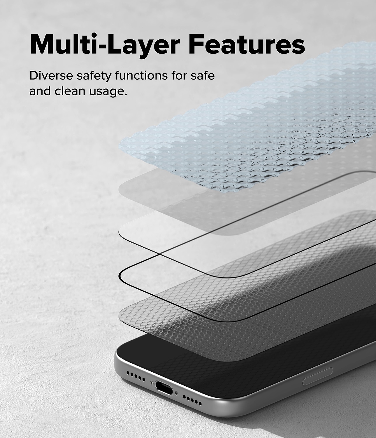 iPhone 17 Pro Max Anti-reflex skärmskydd i glas