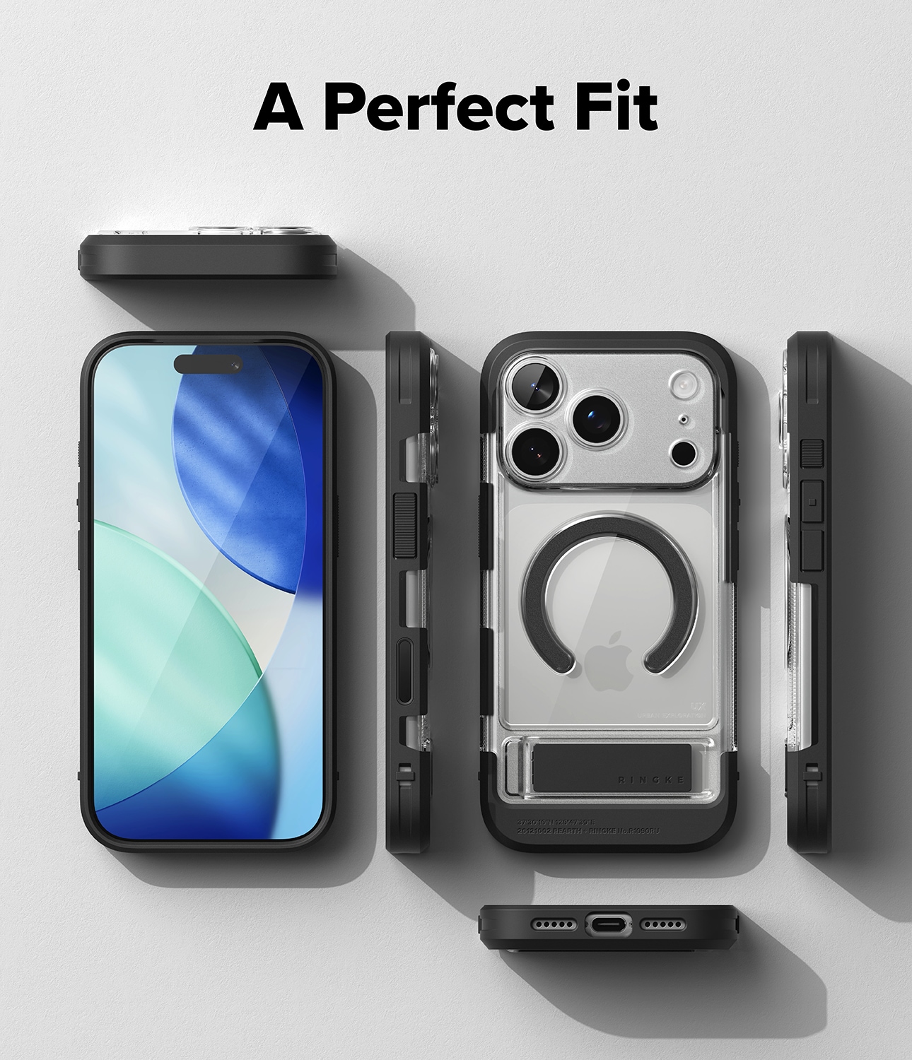 iPhone 17 Pro Max UX Magnetic Skal, Clear