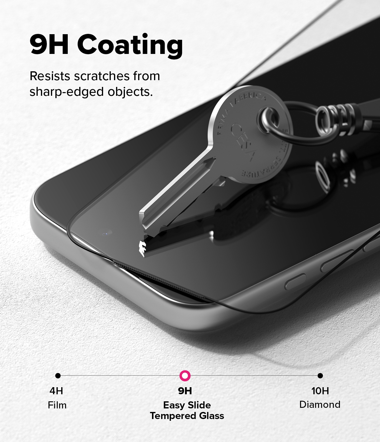 iPhone 17 Pro Skärmskydd i glas med monteringsram (2-pack)