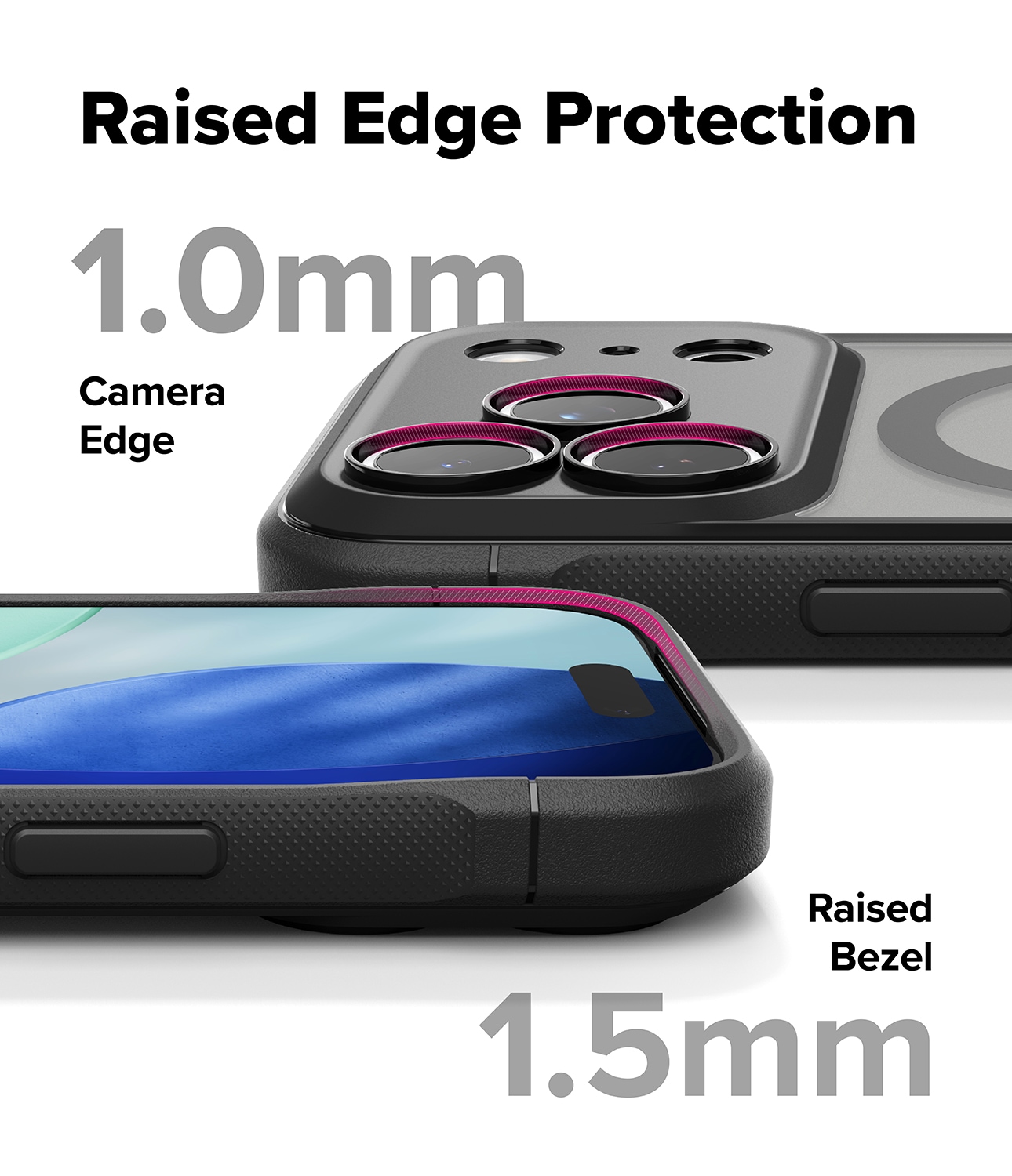 iPhone 17 Pro Max Fusion Bold MagSafe Skal, Matte Black