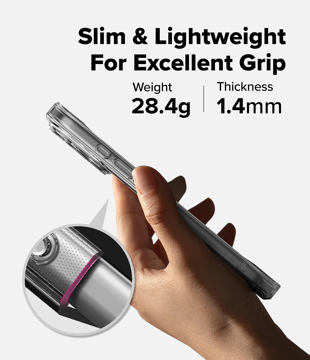 iPhone 17 Pro Fusion skal, Clear