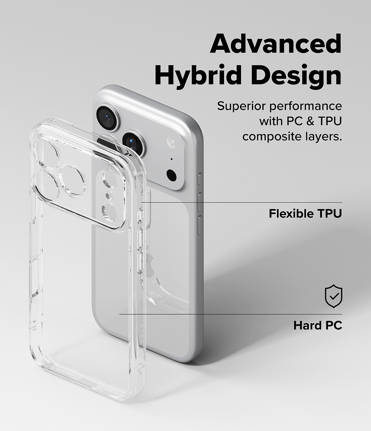 iPhone 17 Pro Fusion skal, Clear
