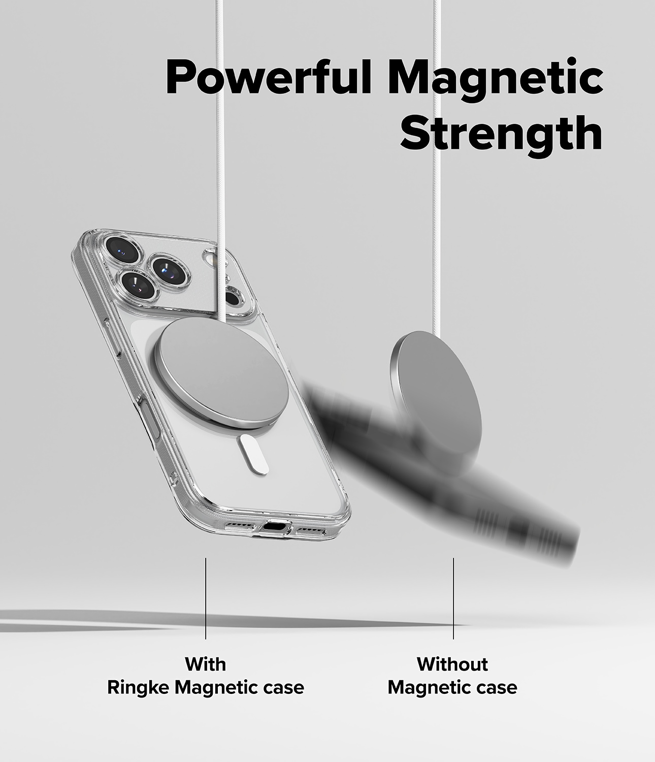 iPhone 17 Pro Fusion MagSafe Skal, Genomskinlig