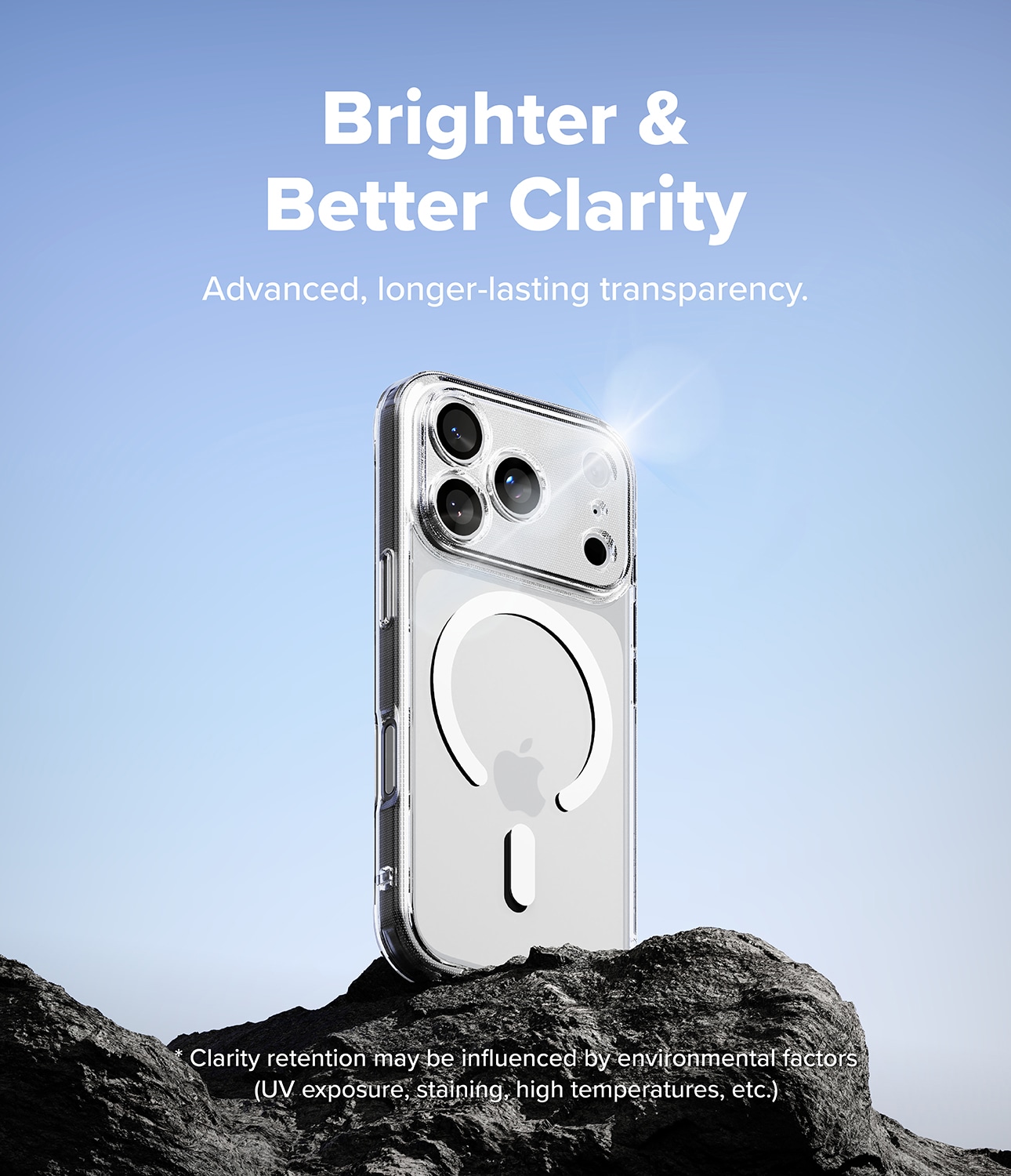 iPhone 17 Pro Fusion MagSafe Skal, Genomskinlig