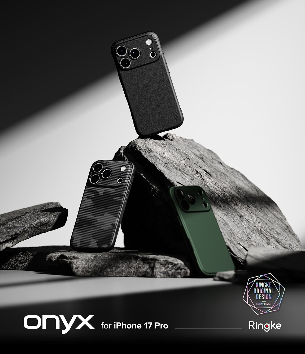 iPhone 17 Pro Onyx Skal, Dark Green