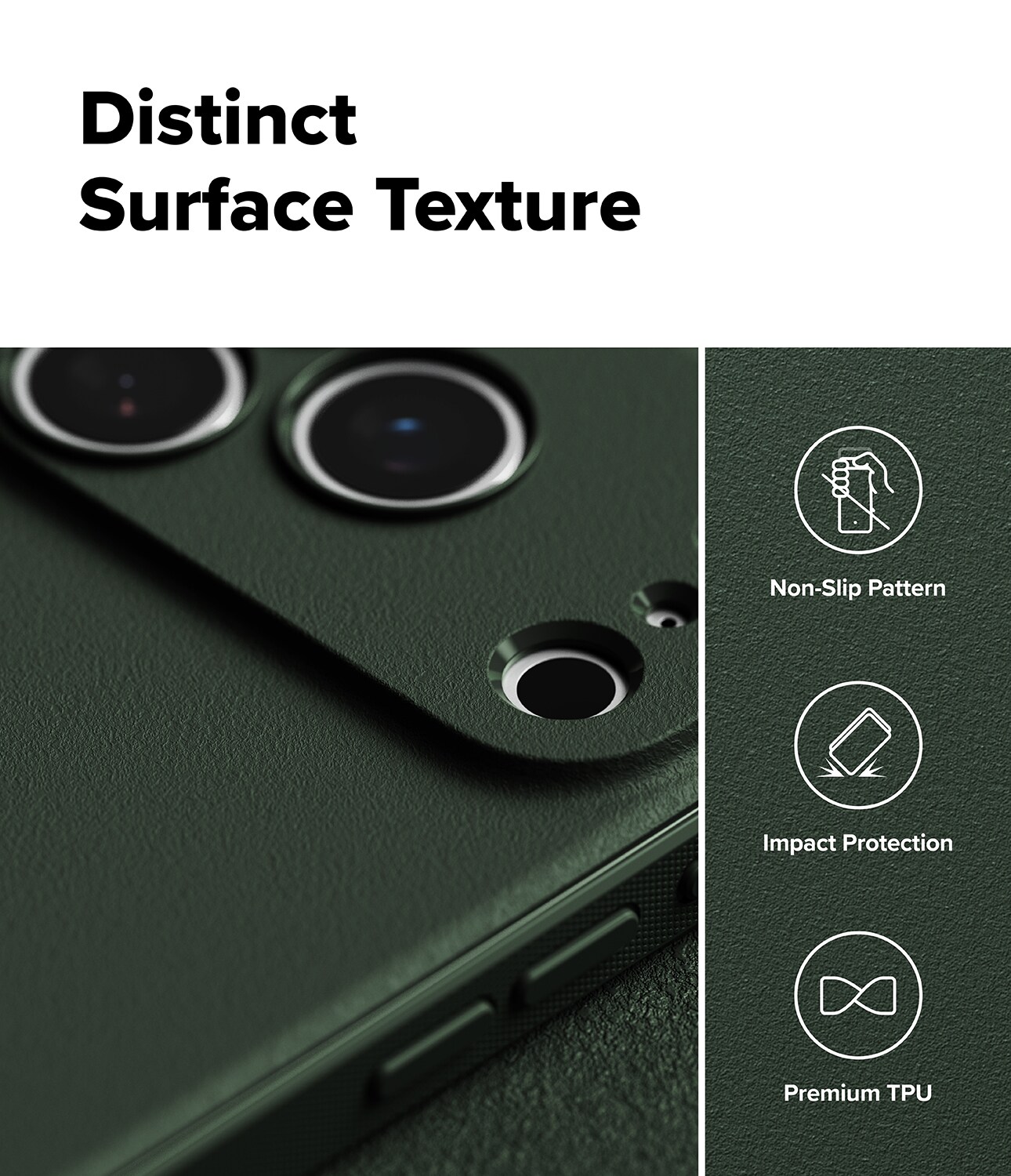 iPhone 17 Pro Onyx Skal, Dark Green