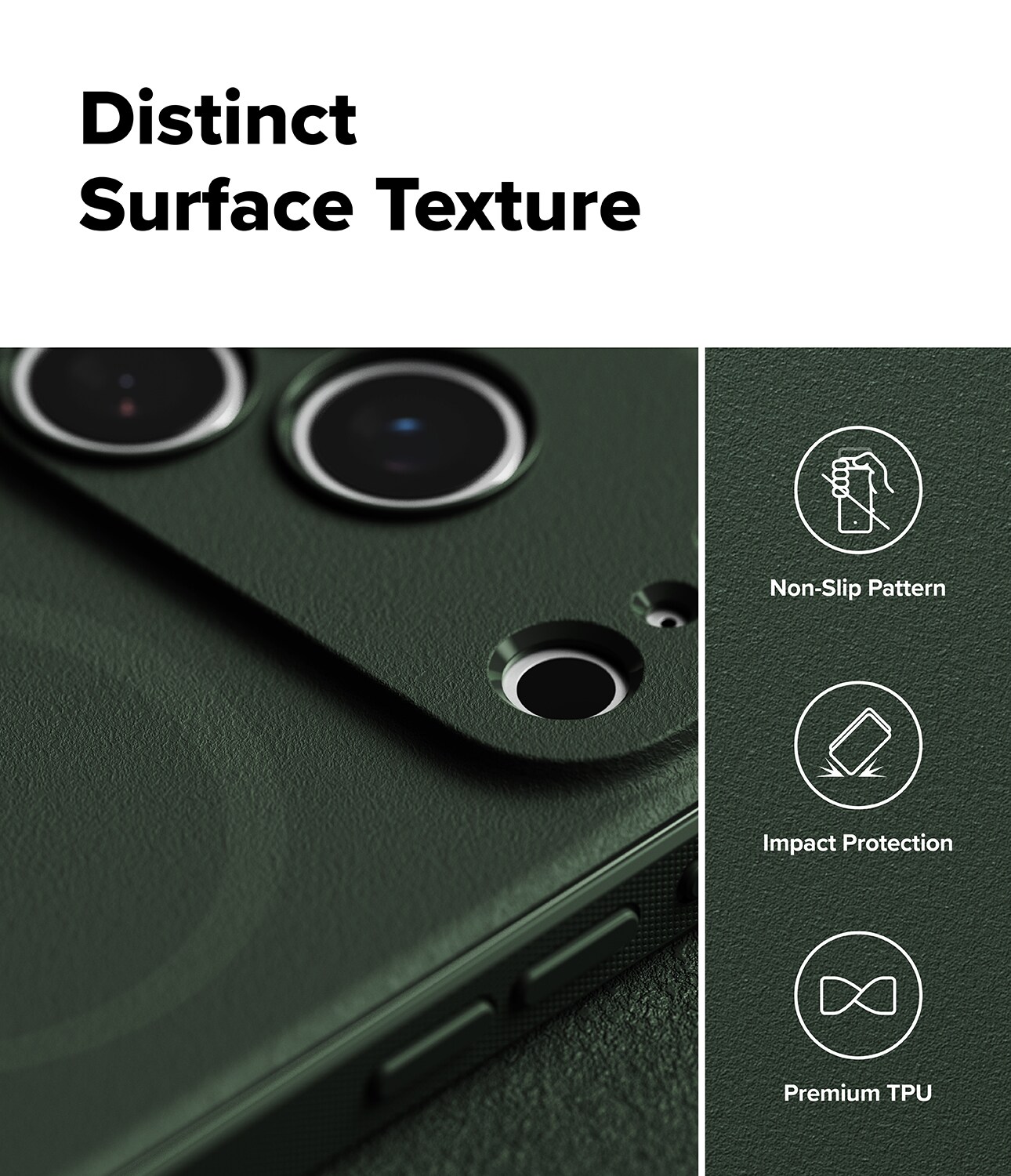 iPhone 17 Pro Onyx MagSafe Skal, Dark Green