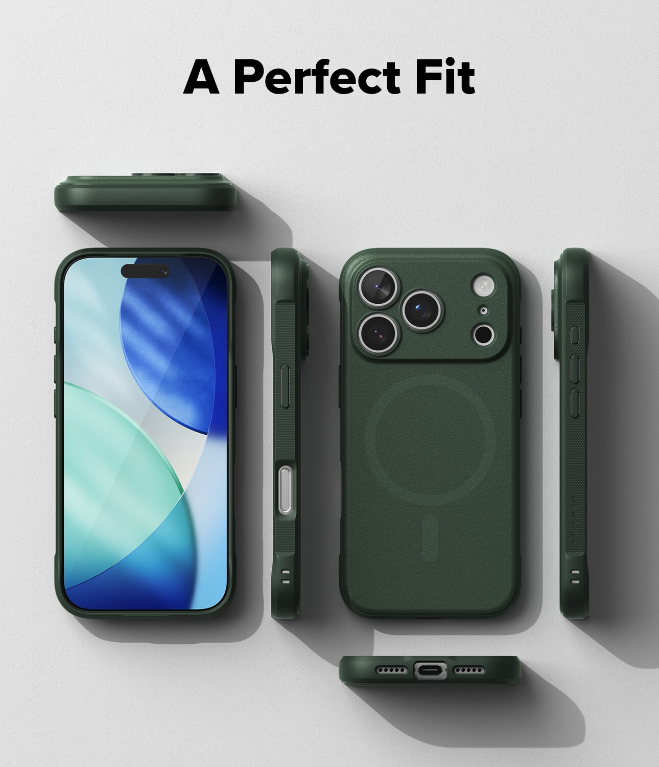 iPhone 17 Pro Onyx MagSafe Skal, Dark Green