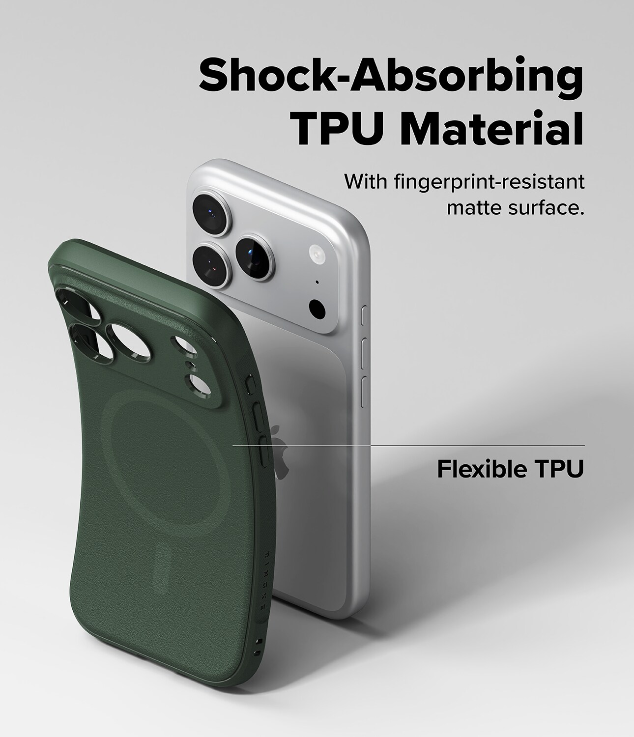 iPhone 17 Pro Onyx MagSafe Skal, Dark Green