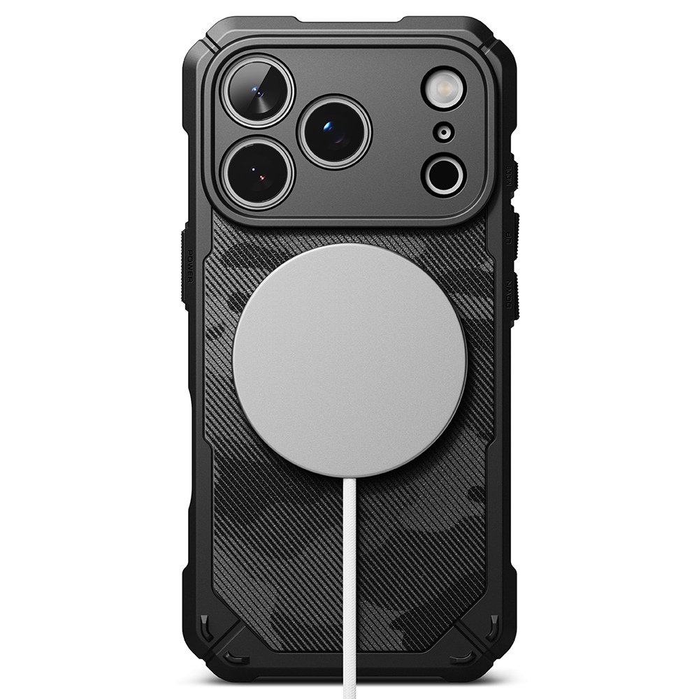 iPhone 17 Pro MagSafe Rugged Gear Skal, Black