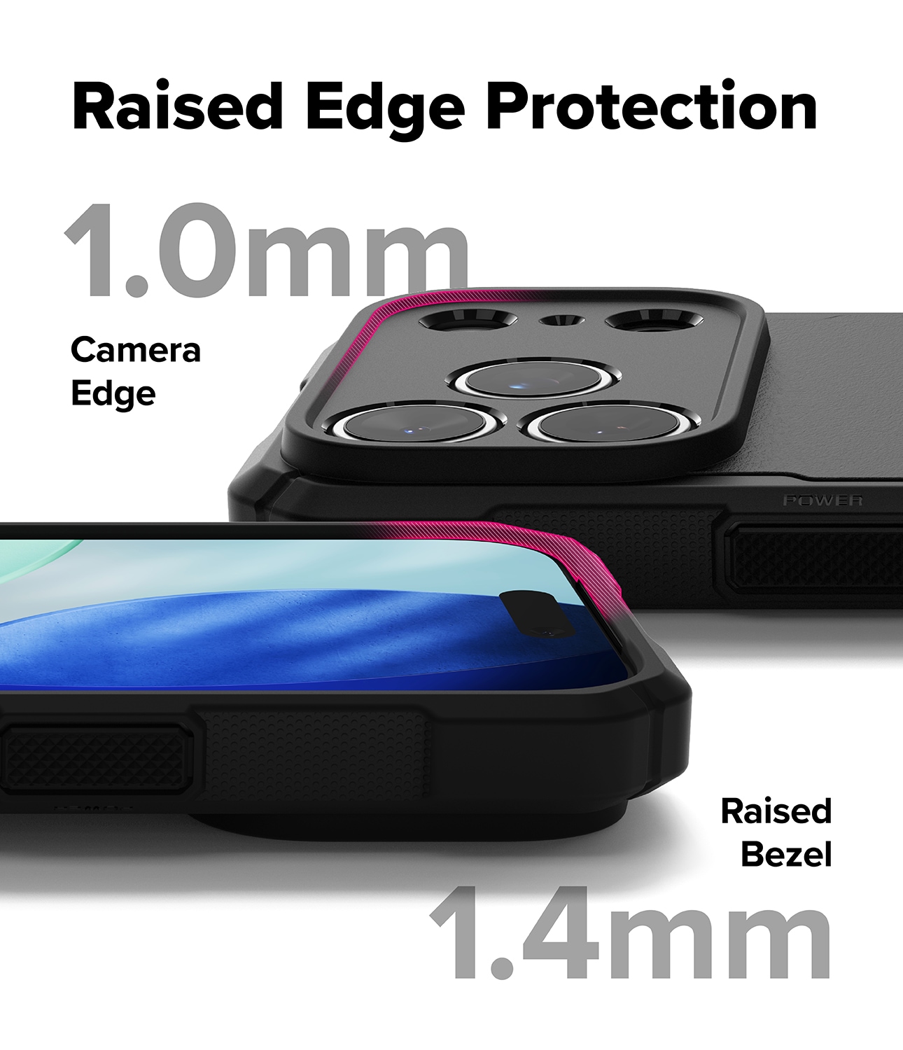iPhone 17 Pro MagSafe Rugged Gear Skal, Black