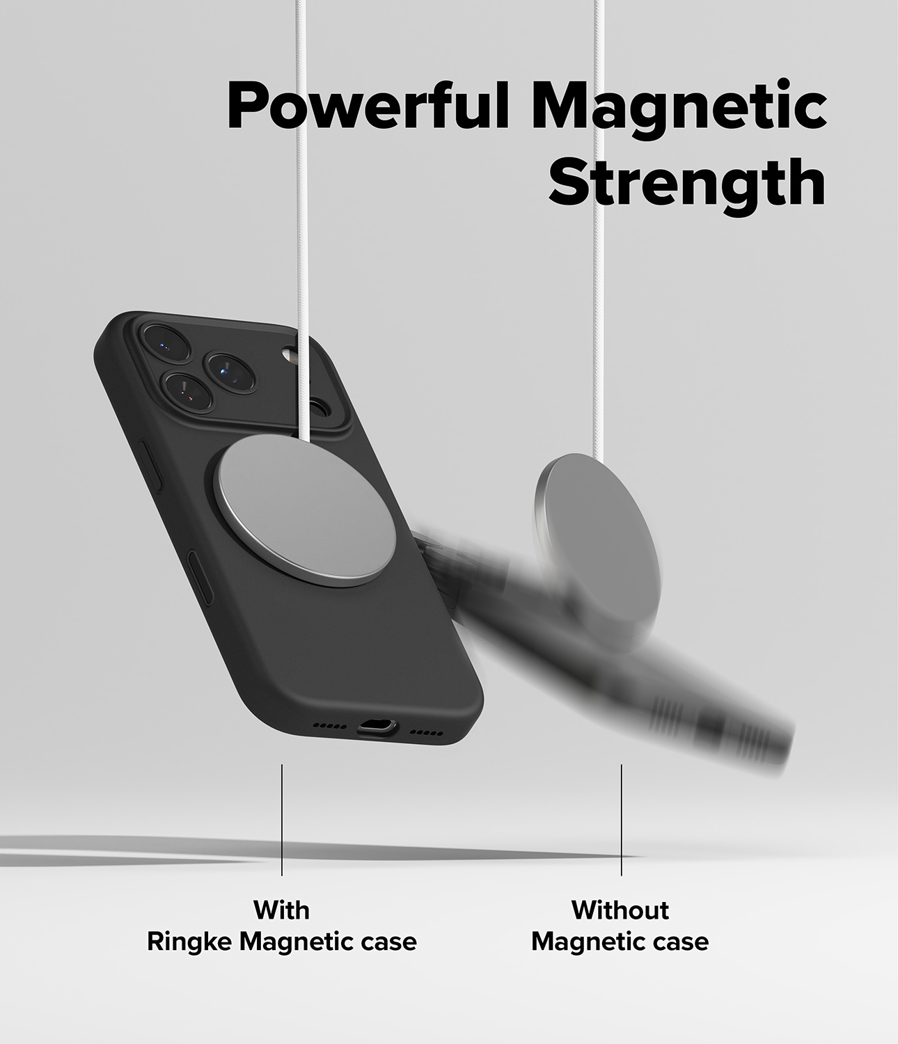 iPhone 17 Pro MagSafe silikonskal, Black