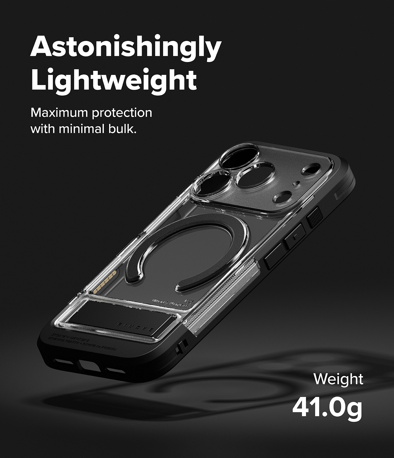 iPhone 17 Pro UX Magnetic Skal, Clear