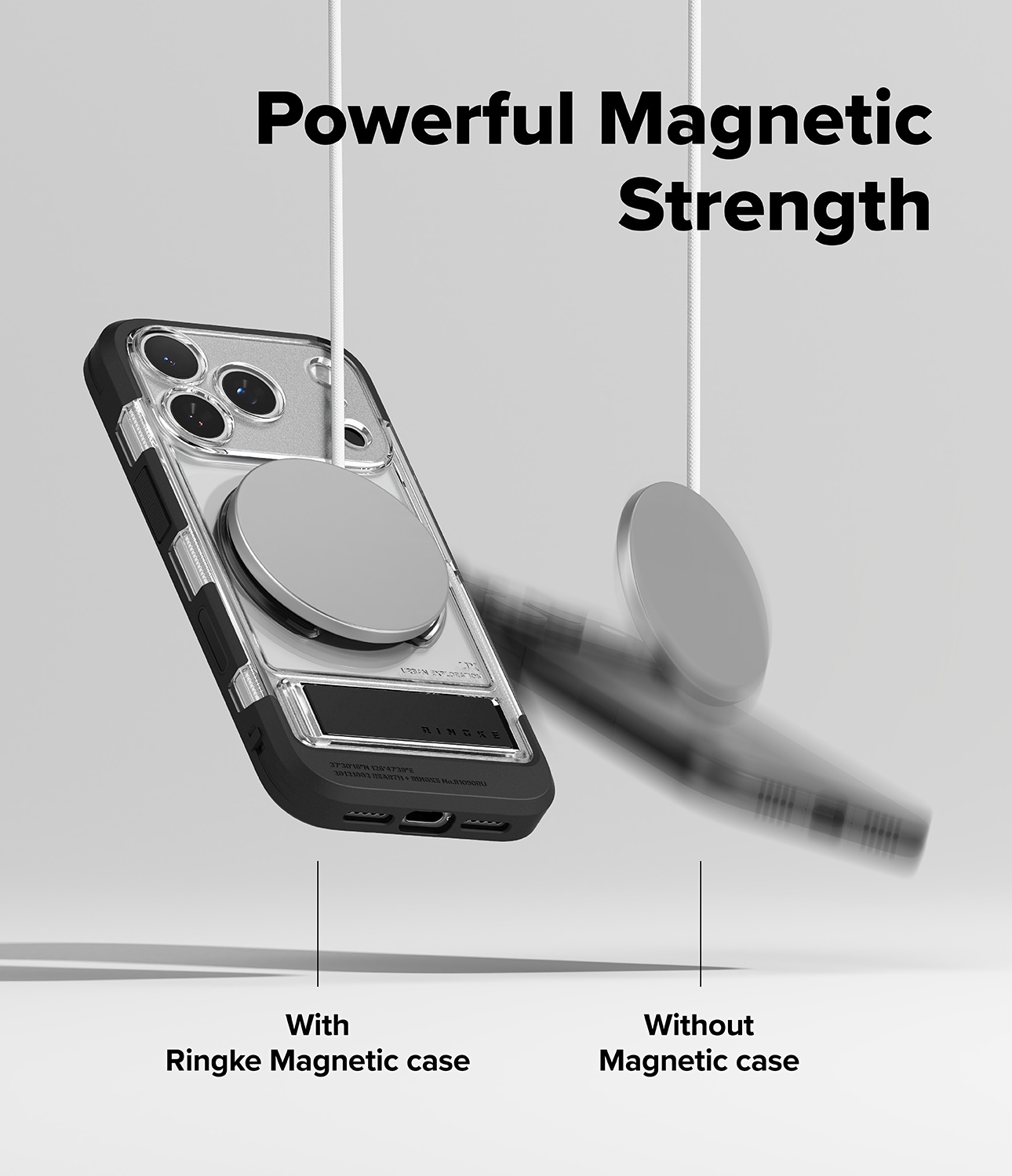 iPhone 17 Pro UX Magnetic Skal, Clear