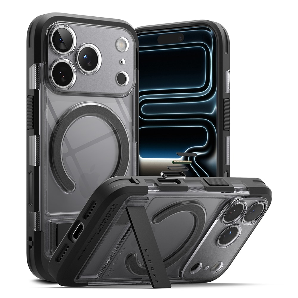 iPhone 17 Pro UX Magnetic Skal, Smoke Black