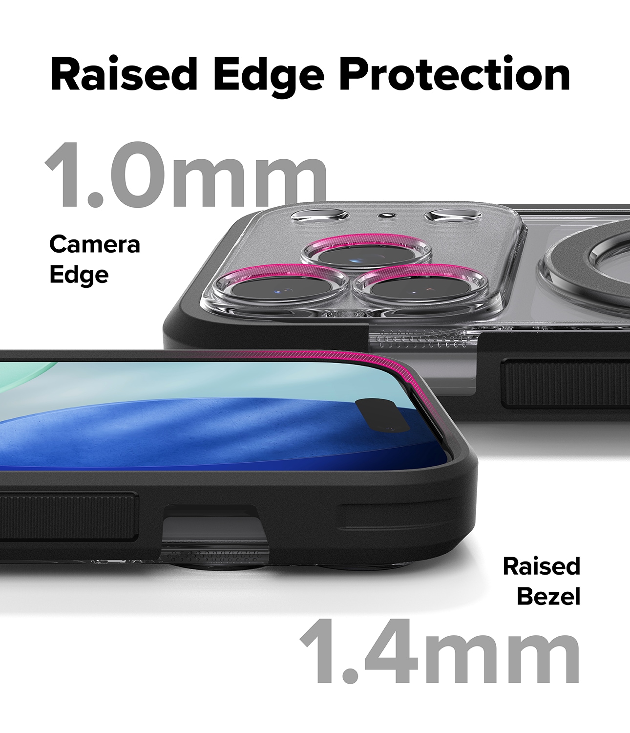 iPhone 17 Pro UX Magnetic Skal, Smoke Black