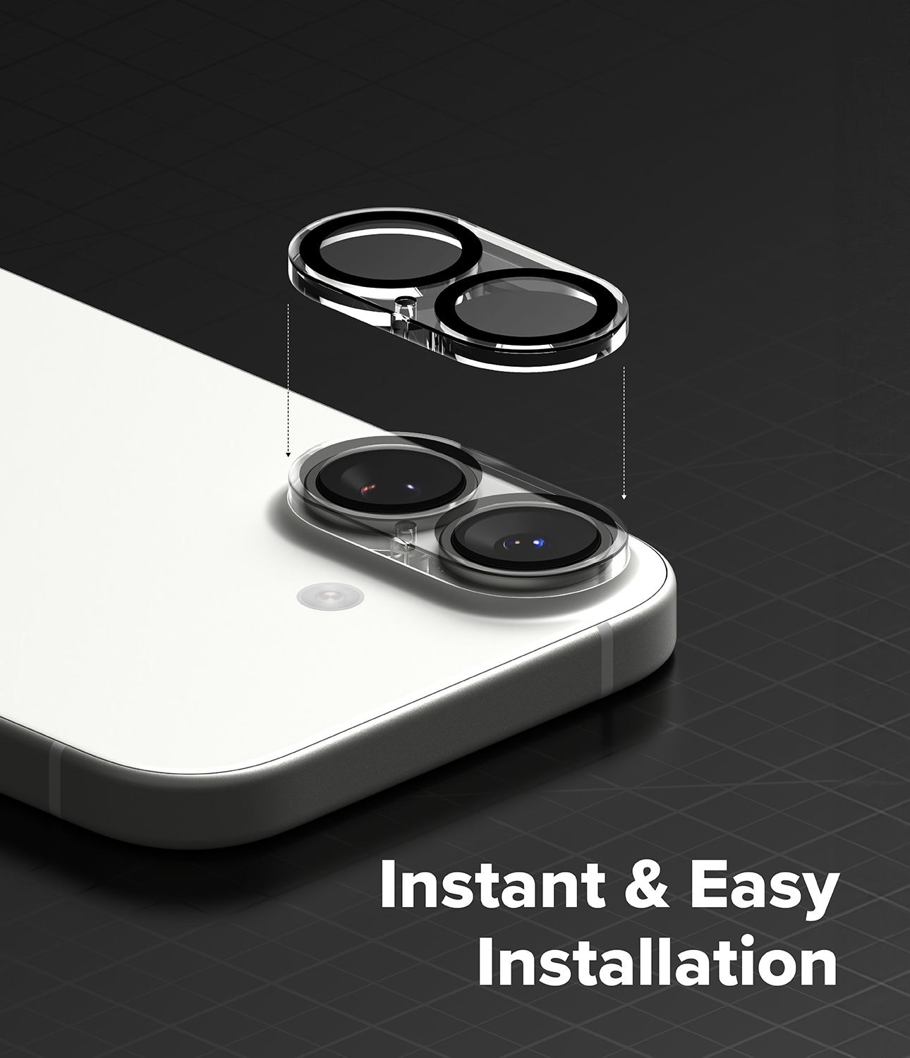 iPhone 17 Kameraskydd i glas (2-pack)