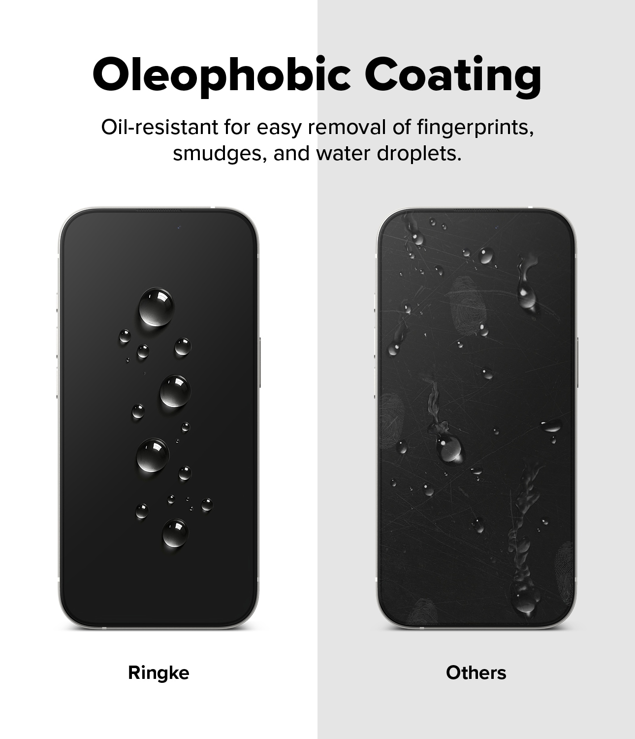 iPhone 17 Skärmskydd i glas med monteringsram (2-pack)