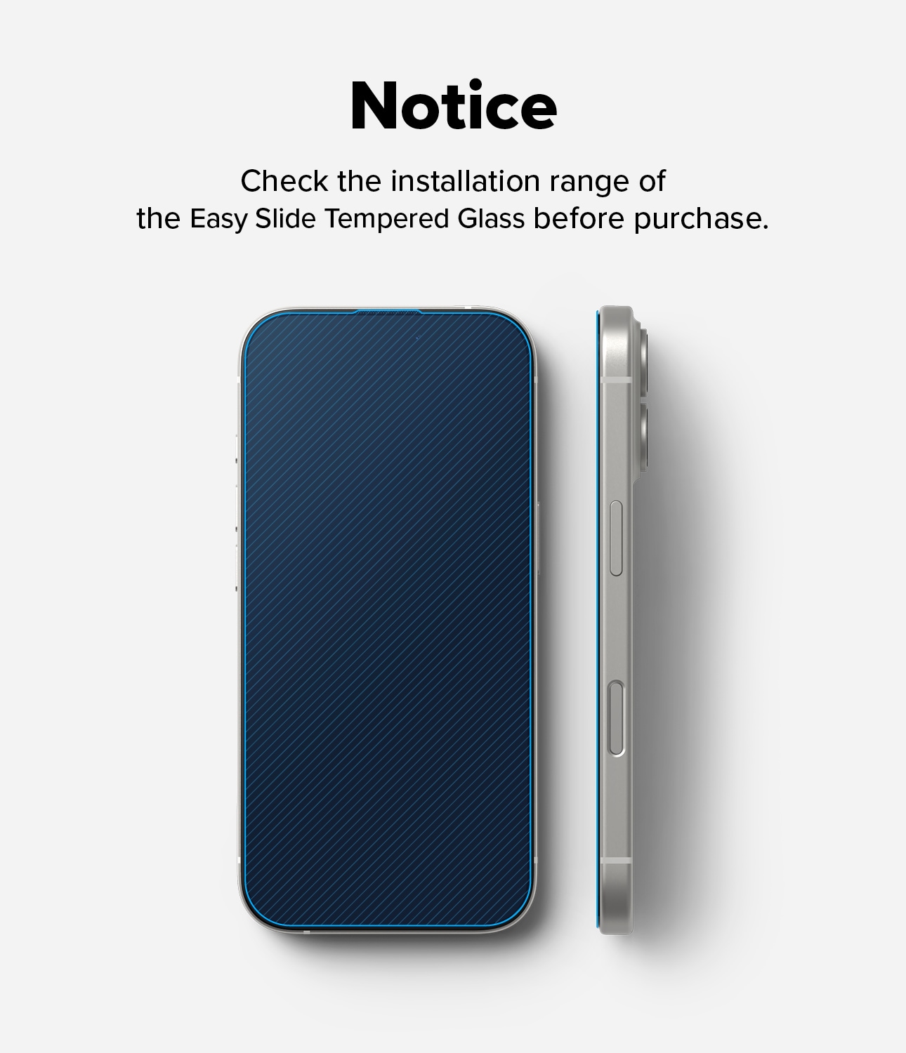 iPhone 17 Skärmskydd i glas med monteringsram (2-pack)