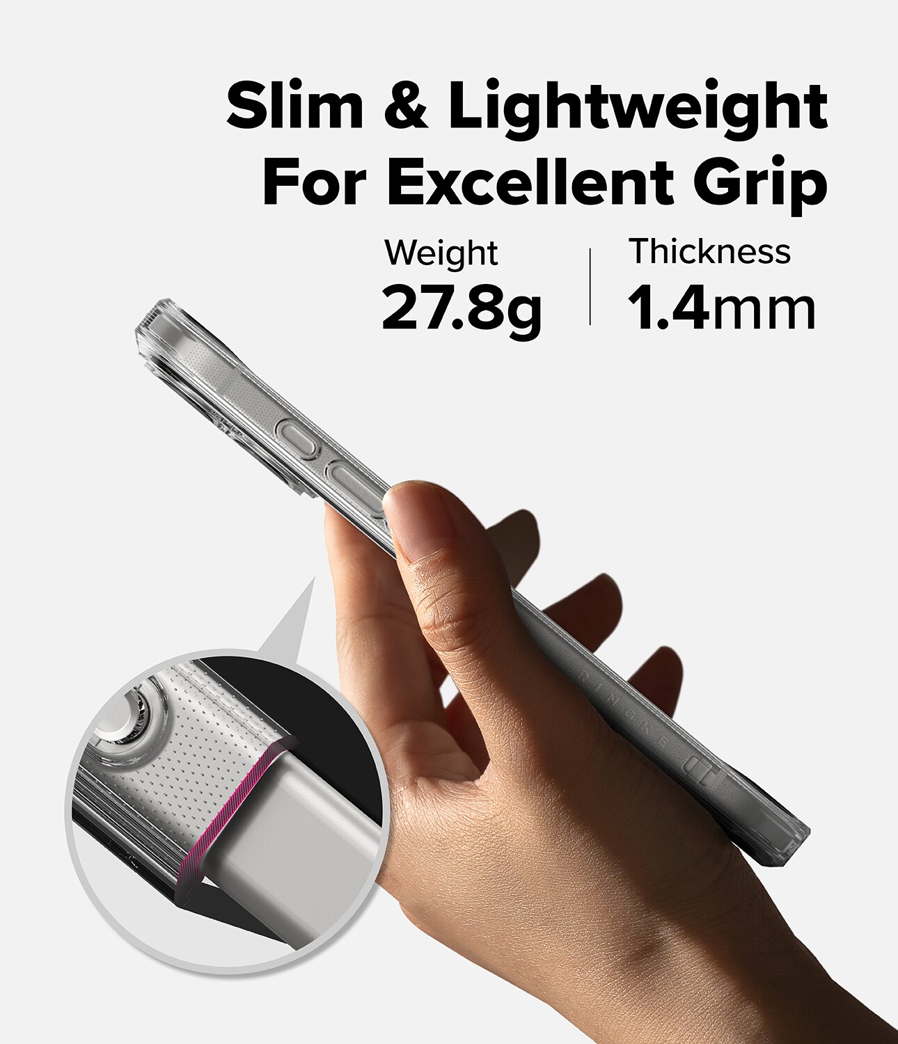iPhone 17 Fusion skal, Clear