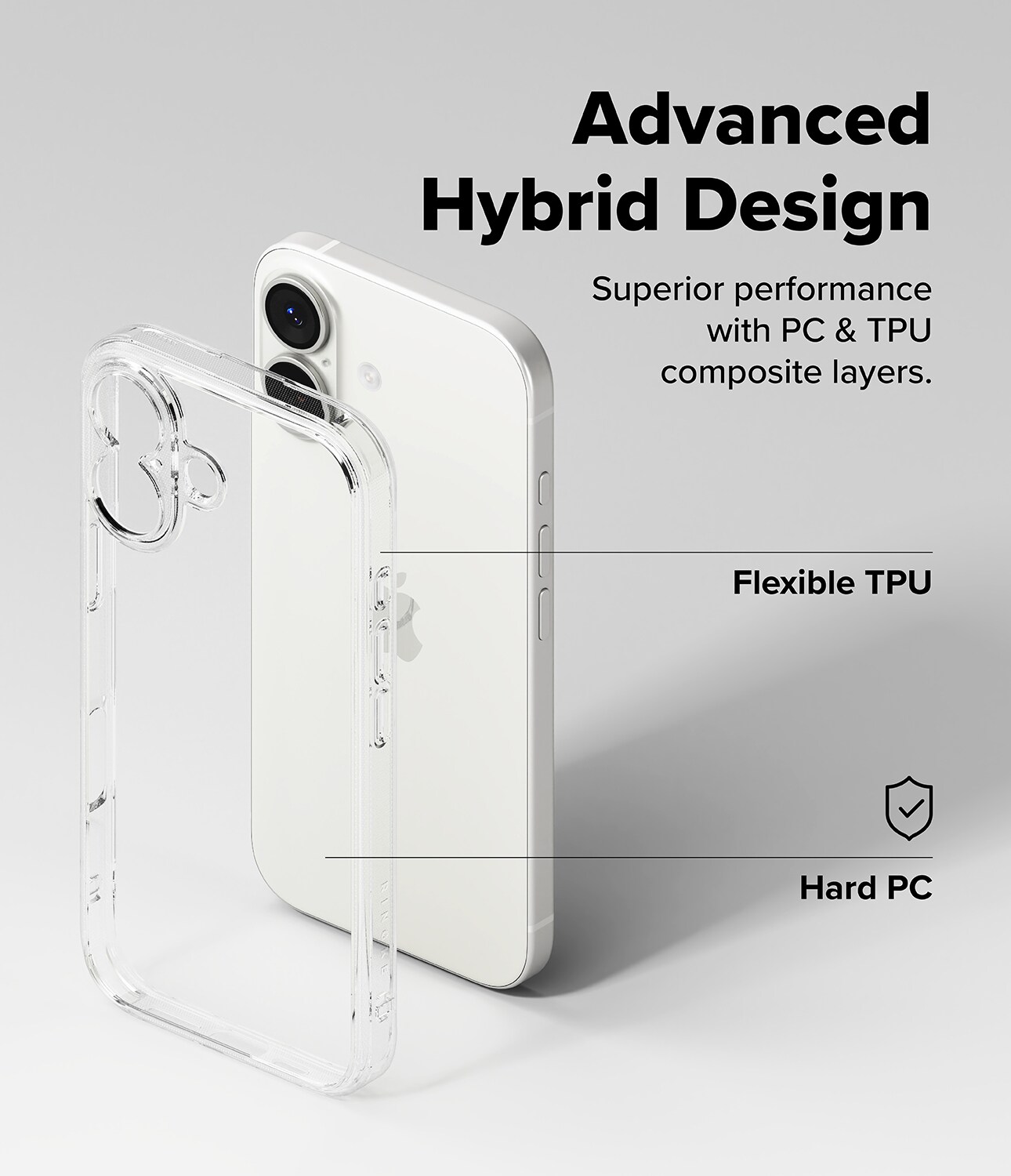 iPhone 17 Fusion skal, Clear